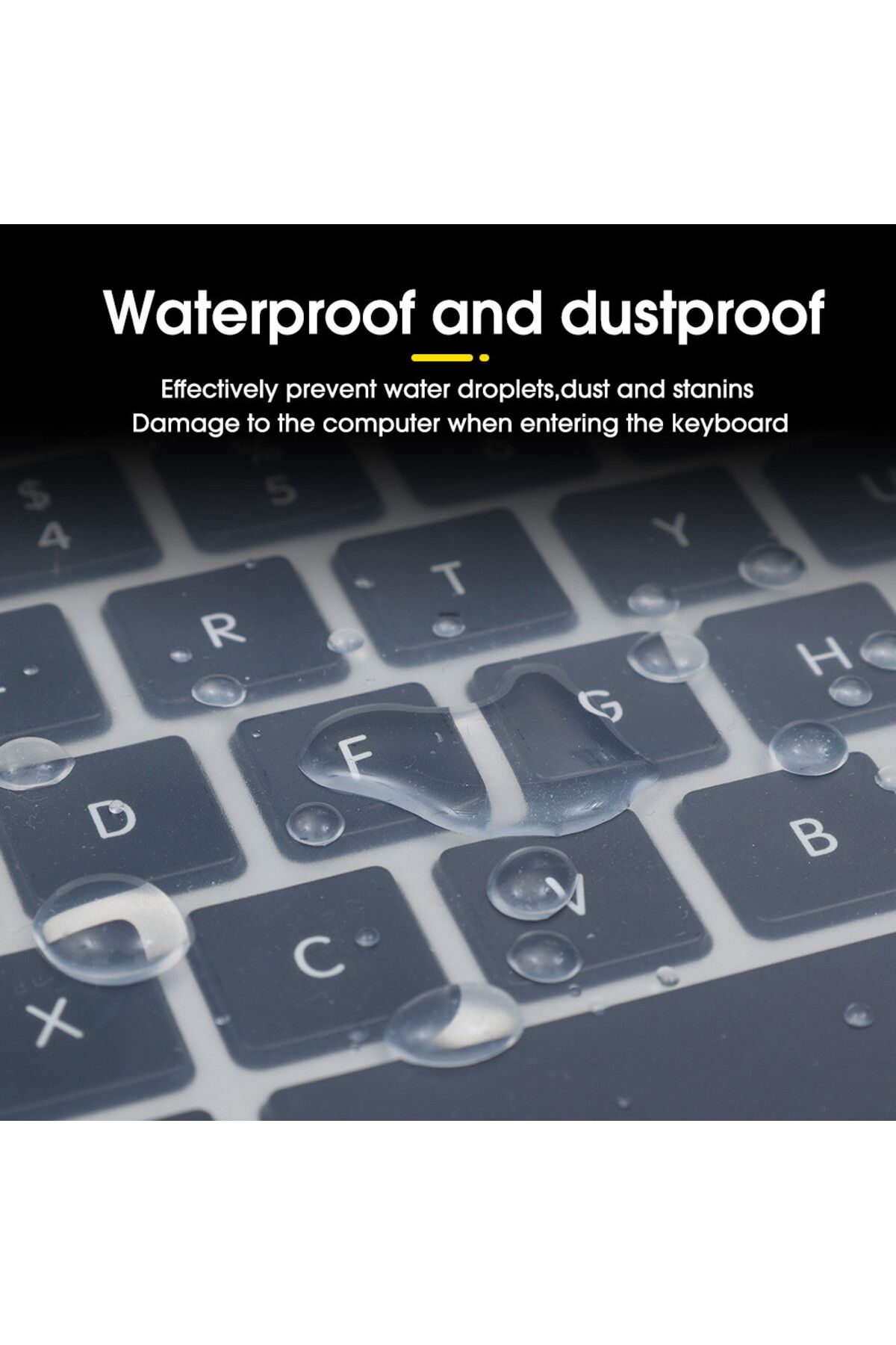 Choice-13-14 Inch 15-17 Inch Universal Laptop Notebook Keyboard Silicone Cover Dustproof Protective Wate... 4