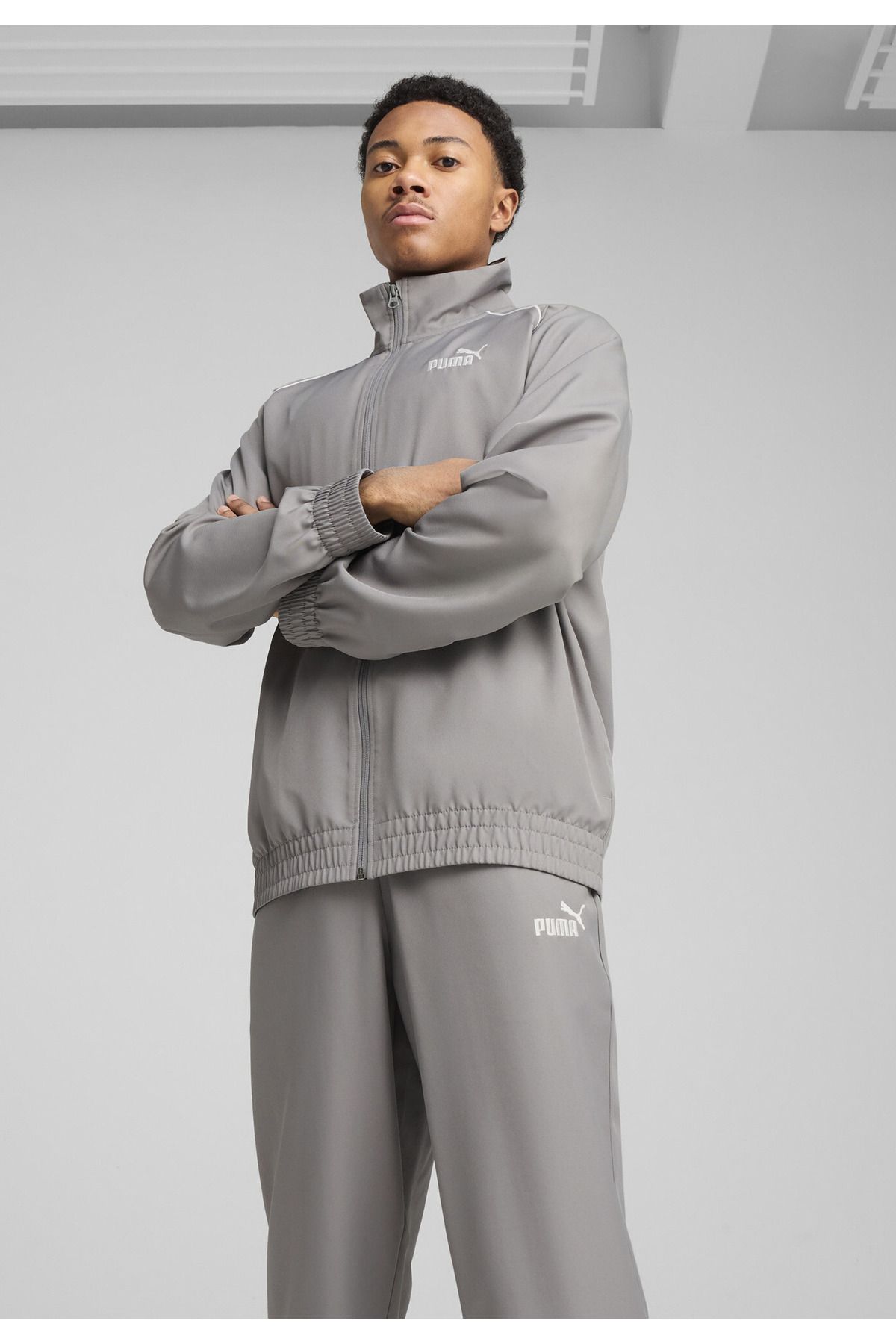 Puma-Woven Piping Tracksuit Men 4