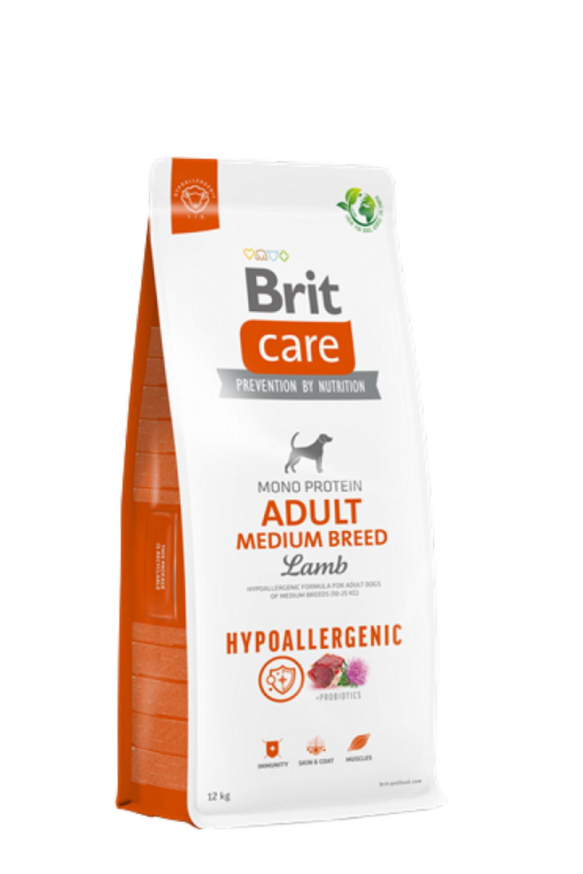 Brit Care Orta Irk Yetişkin Köpekler İçin, Tek Proteinli, Hipoalerjenik, Kuzu Etli Kuru 106008