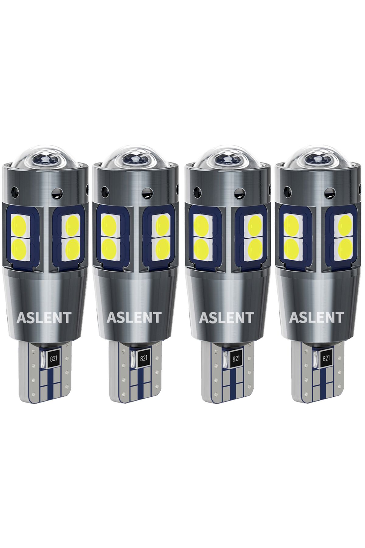 Choice-4 قطع بيضاء W5w T10 LED Canbus لمبات إضاءة بيضاء زرقاء جليدية لمصباح قبة السيارة الداخلي ومصباح صندوق السيارة ومصباح الحديقة 1