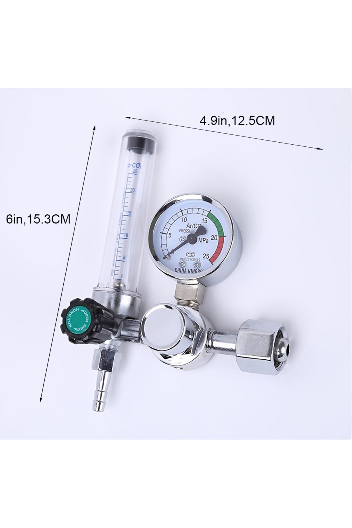 mythtiger-Argon Regulator New 2022, Co2 Flow Meter Mig Tig 0-25 Mpa, Standard Flow Meter, Welding Device, Argo 5