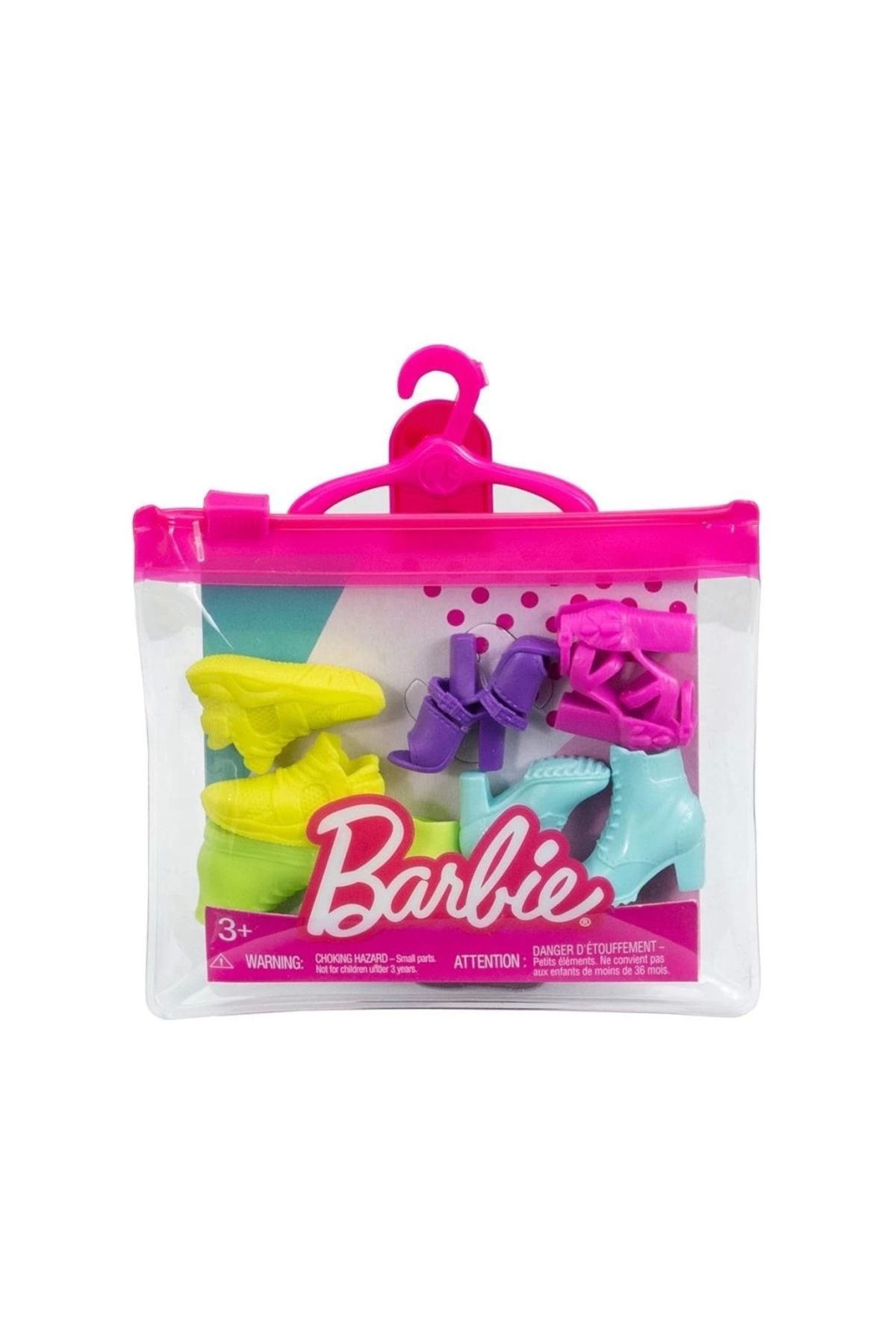 Basic Fun Çocuk HBV30 Barbie'nin Ayakkabı Koleksiyonu