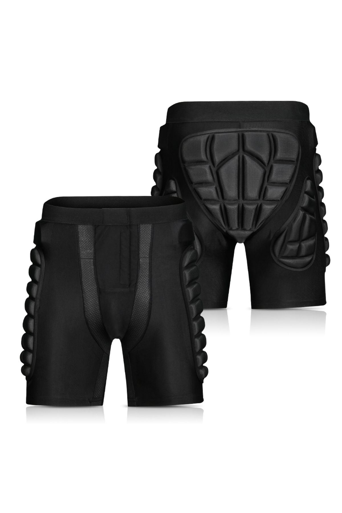 Choice-Xl Black Ski Hip Butt Protective Padded Shorts Armor Hip Safe Shorts Snowboarding Skating Skiing Rid 1