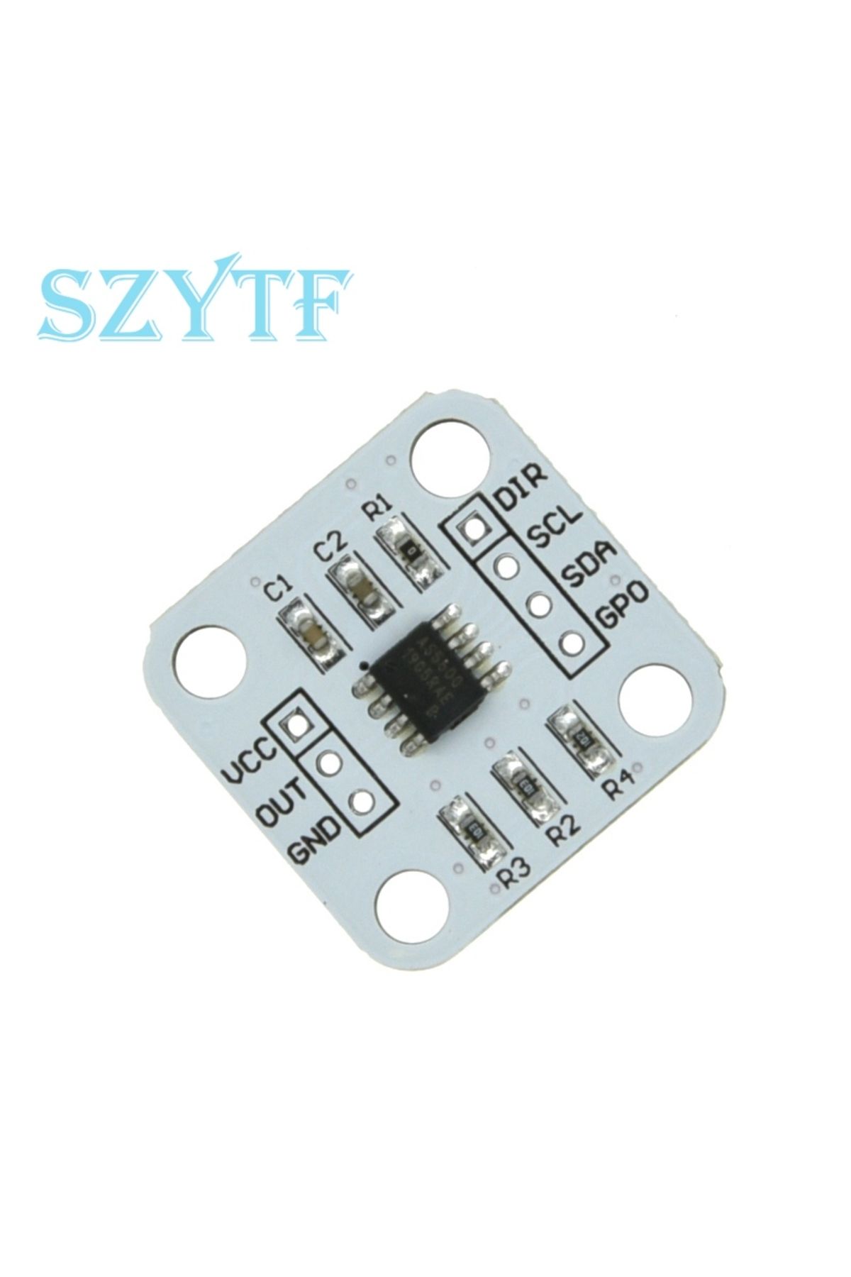 Choice-AS5600 Magnetic Encoder Magnetic Induction Angle Measurement Sensor Module 12bit High Precision 3