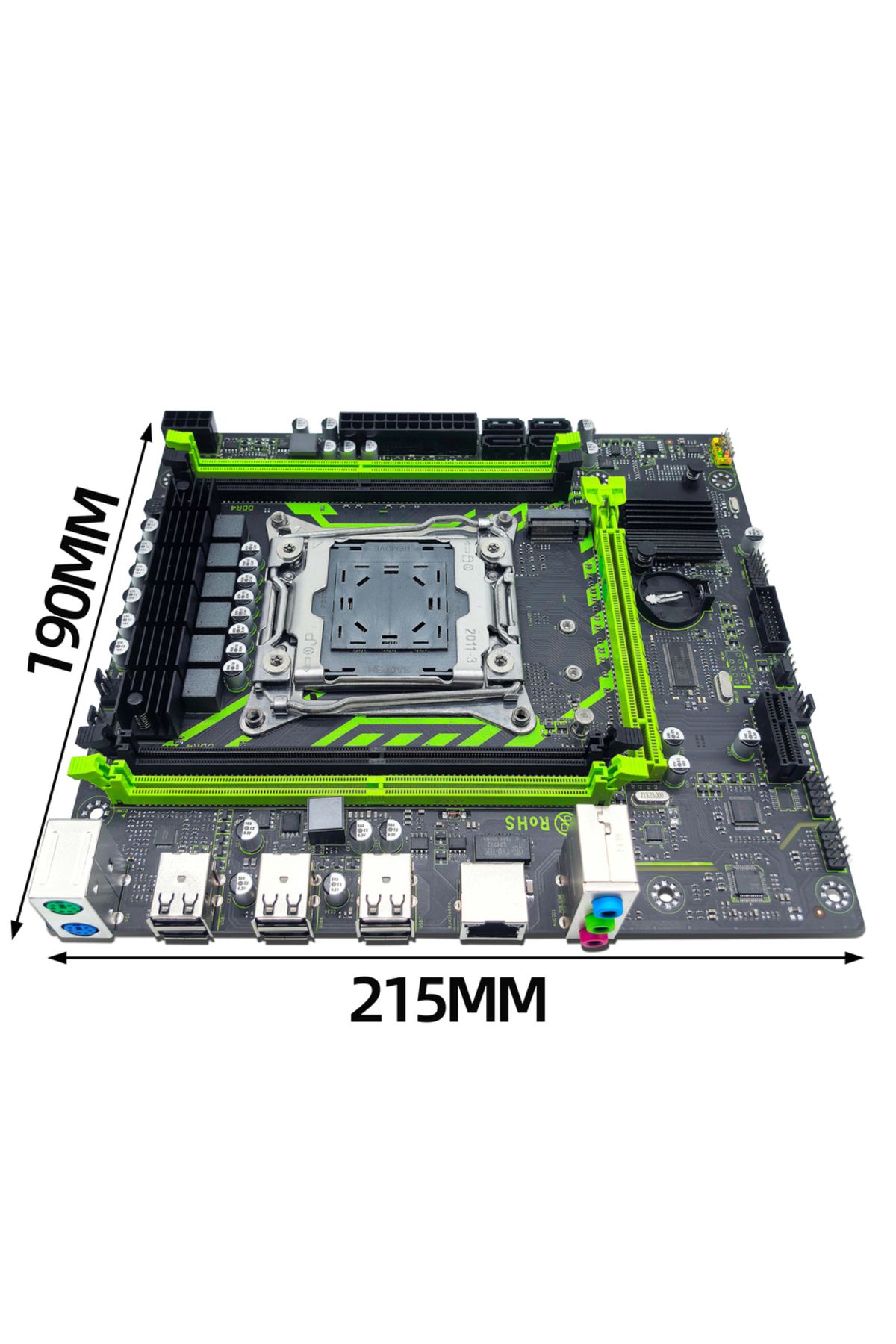 ZSUS-Motherboard Cpu X99-8d4 Motherboard Set Kit With Intel Lga2011-3 Xeon E5 2650 V4 Cpu Ddr4 16gb 5