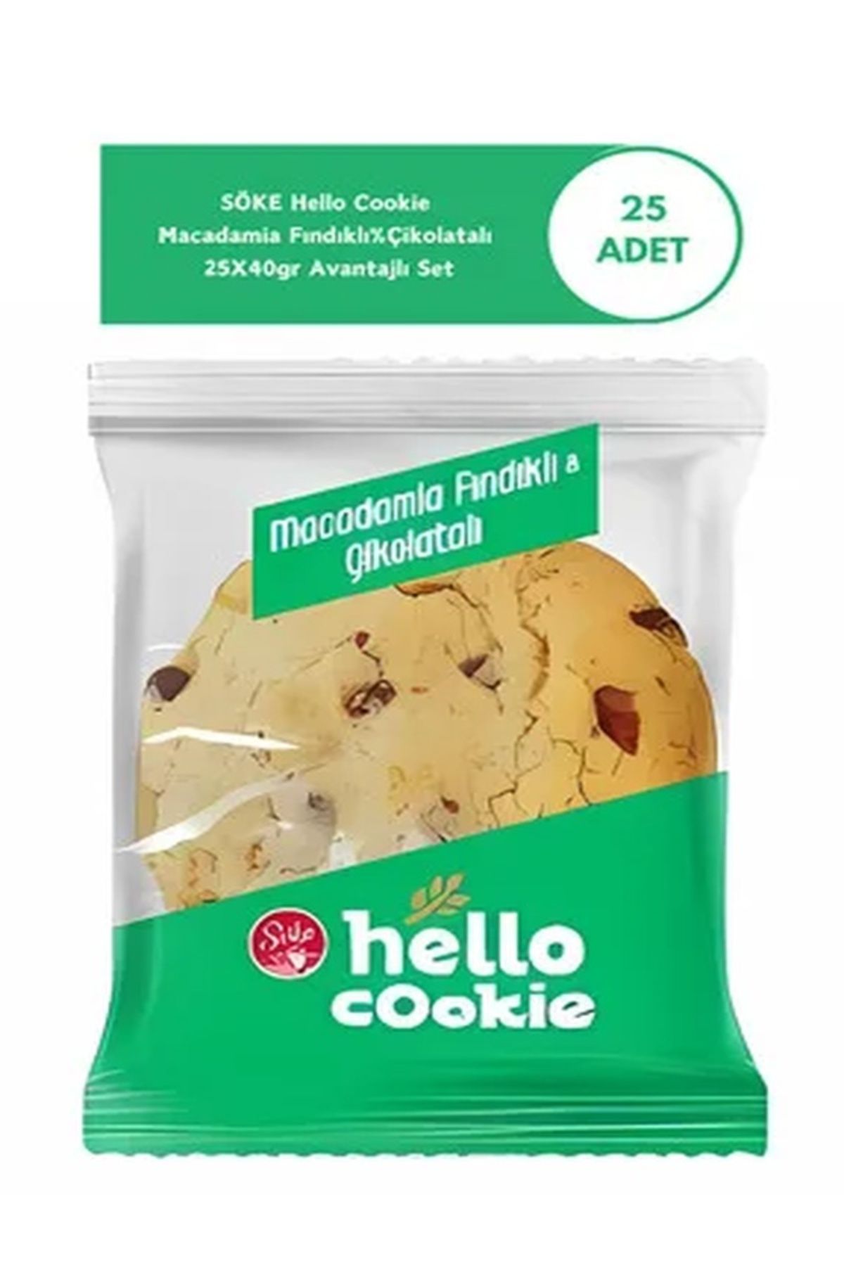 Söke HELLO COOKİE FINDIKLI ÇİKOLATALI 25 ADET 43 GR.