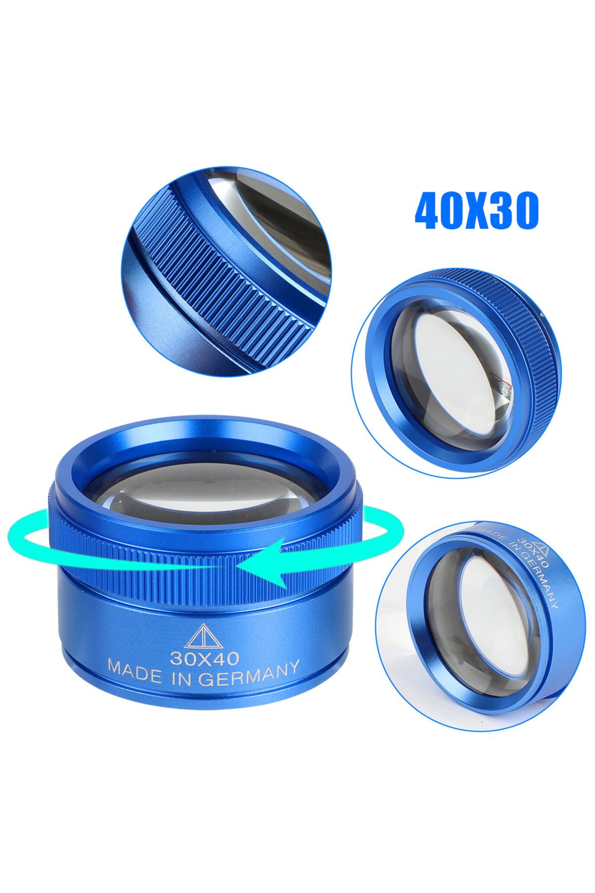 Choice-Portable Alloy Magnifier For Precise Jewelry Repair 40x Magnification High-quality High-performan... 2