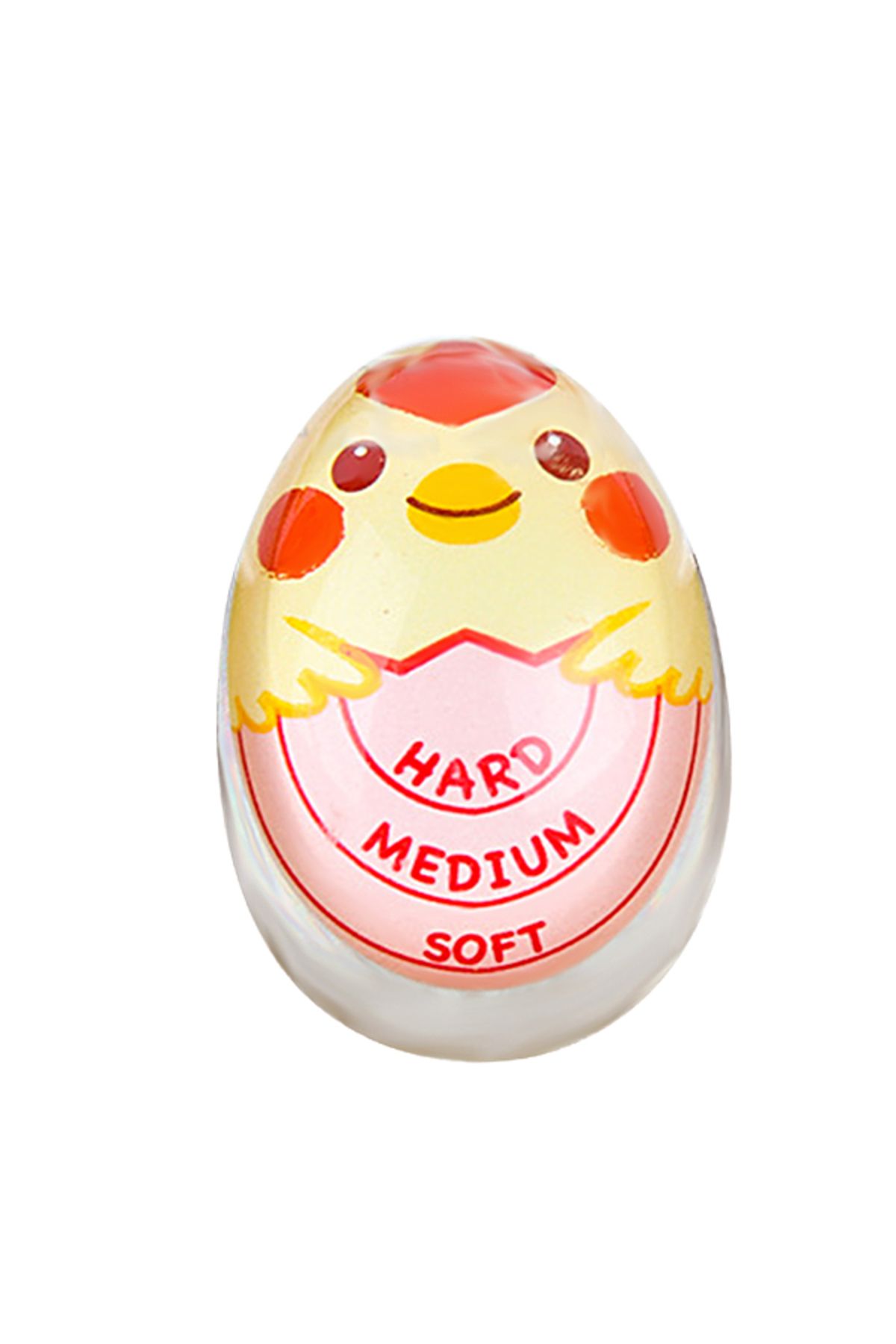 Choice-Chick-pink Kitchen Hard Boiled Egg Timer Egg Perfect Color Changing Timer Soft Hard Egg Boiler Timer 1