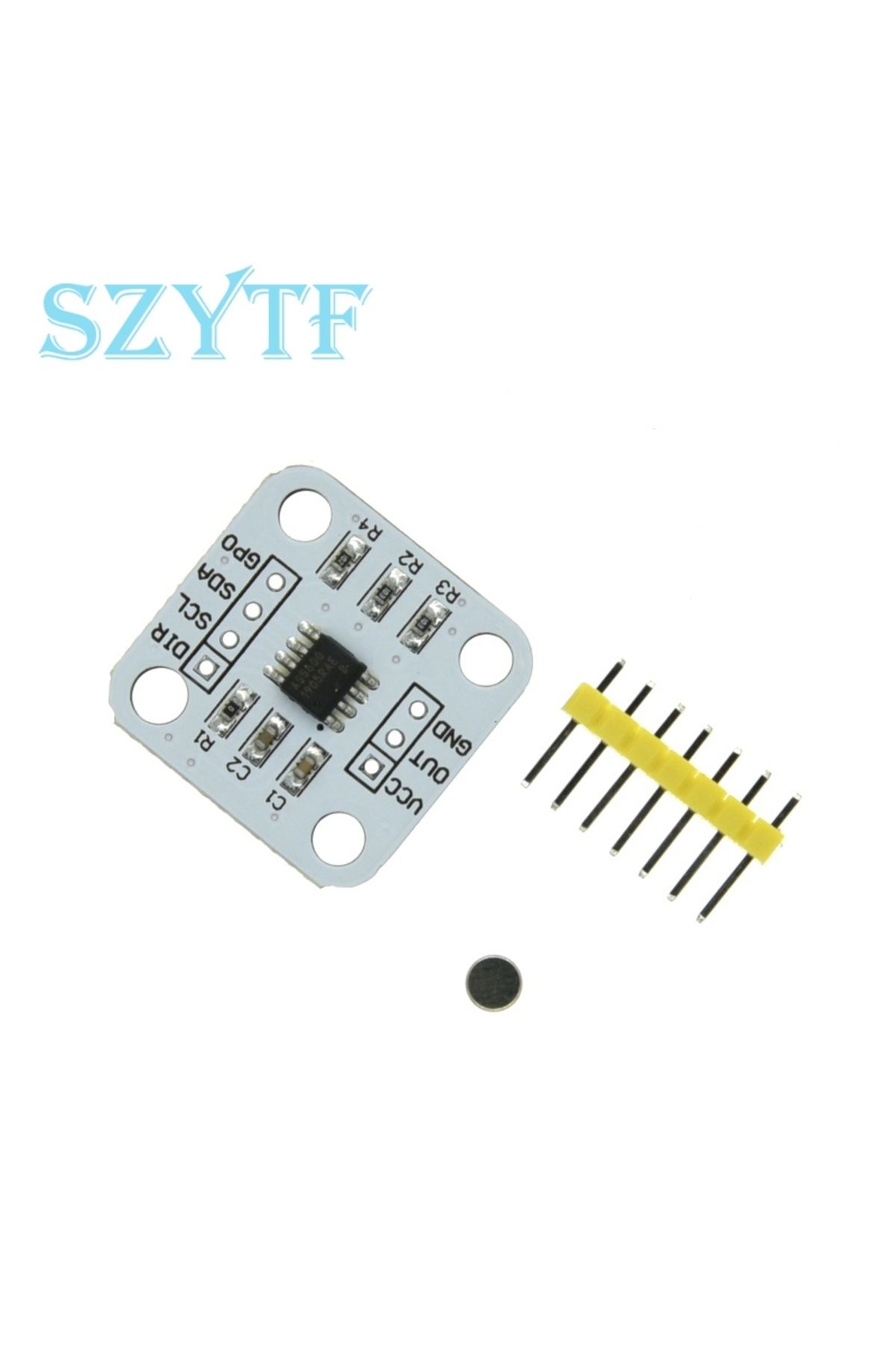 Choice-AS5600 Magnetic Encoder Magnetic Induction Angle Measurement Sensor Module 12bit High Precision 4
