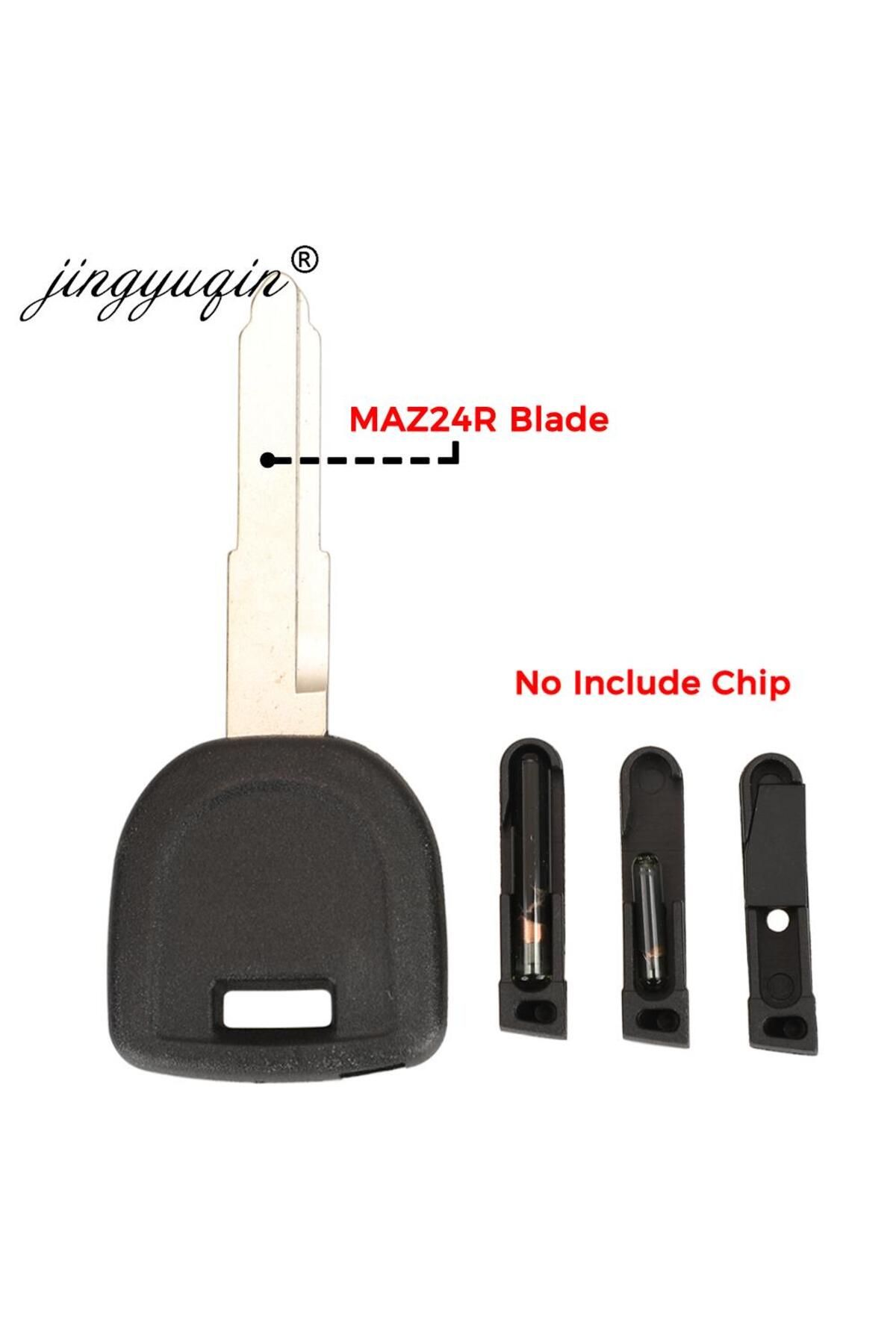 jingyuqin-10/30pcs Transponder Car Key Shell Fob For Mazda M3 M5 M6 RX8 CX7 CX9 Escape Edge MERCU... 5