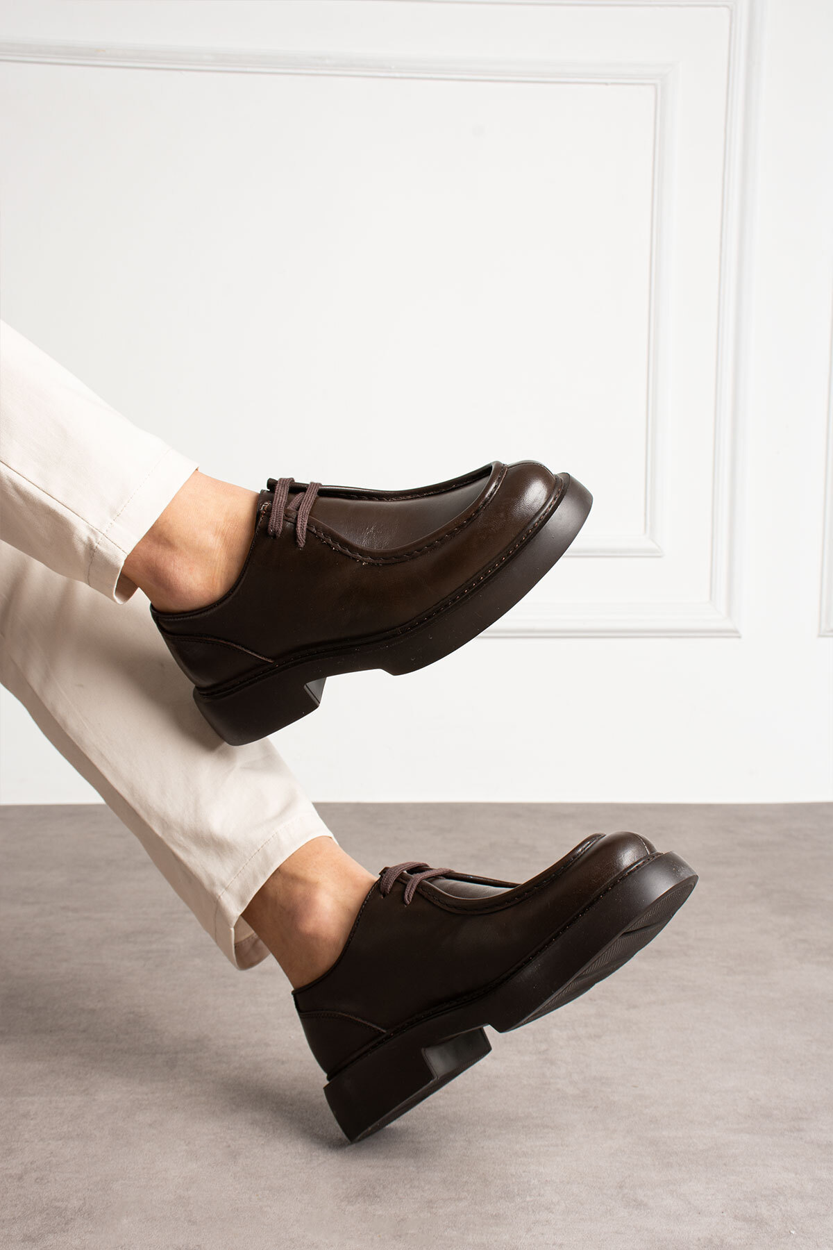 Alba  Hakiki Deri El İşçiliği Erkek Ayakkabı - Görsel 3