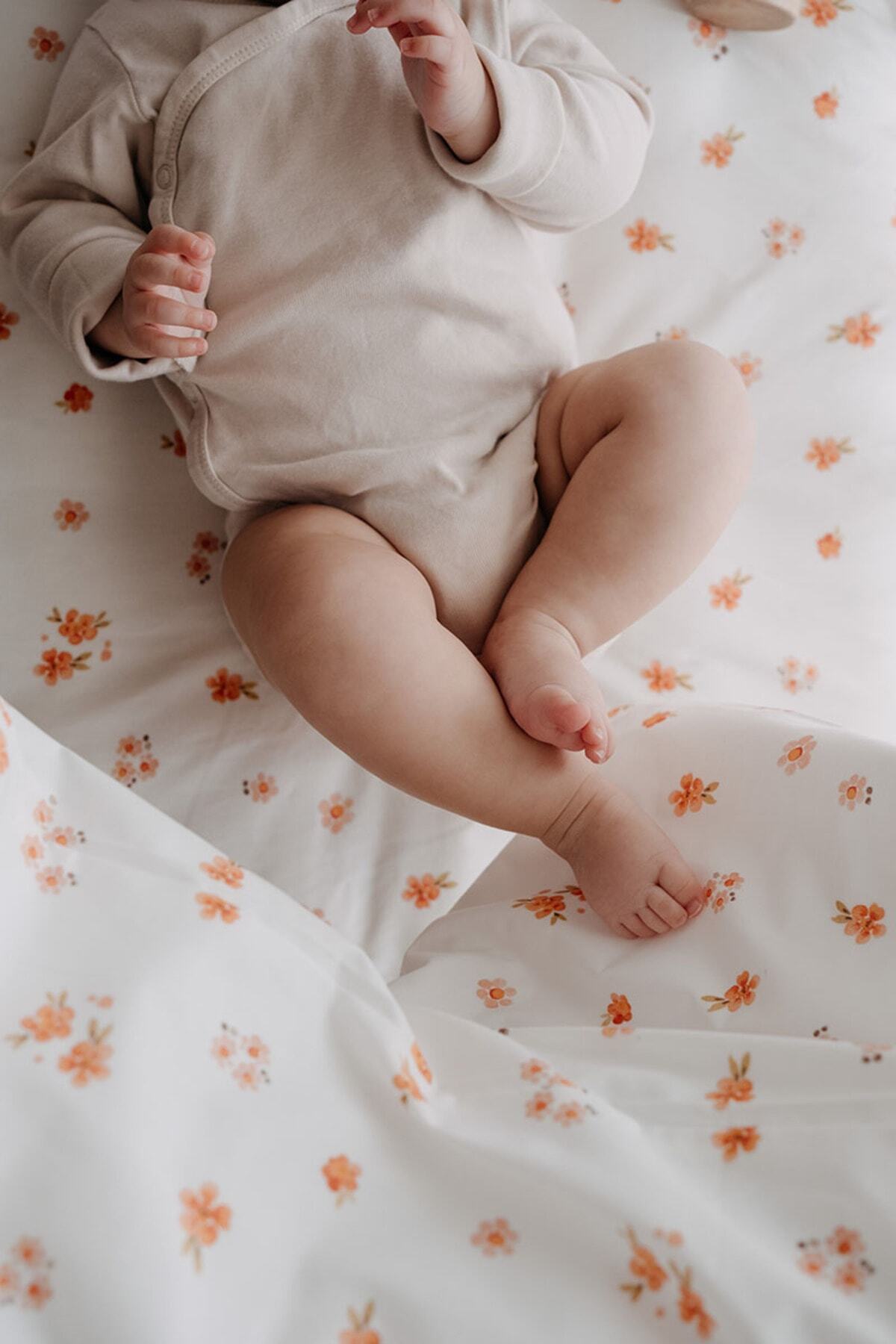 TBA COLLECTION Park Yatak Nevresim Takımı (80X110) | Peachy Flowers fotoğrafı 6 (önizleme)