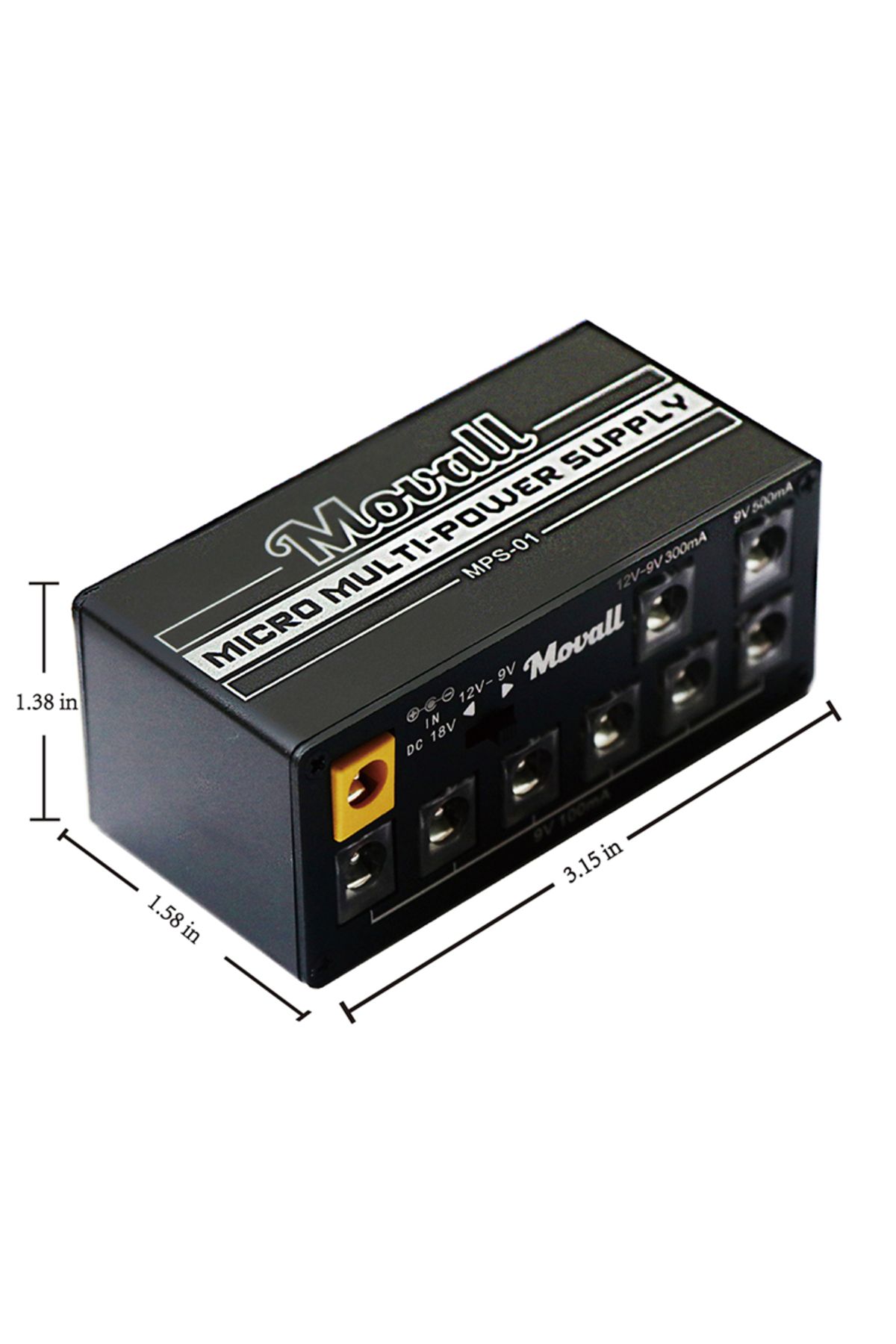 Choice-Eu Plug Movall Guitar Pedal Power Supply 8 Isolated Output Anti-interference 18w Different Output Gu 2