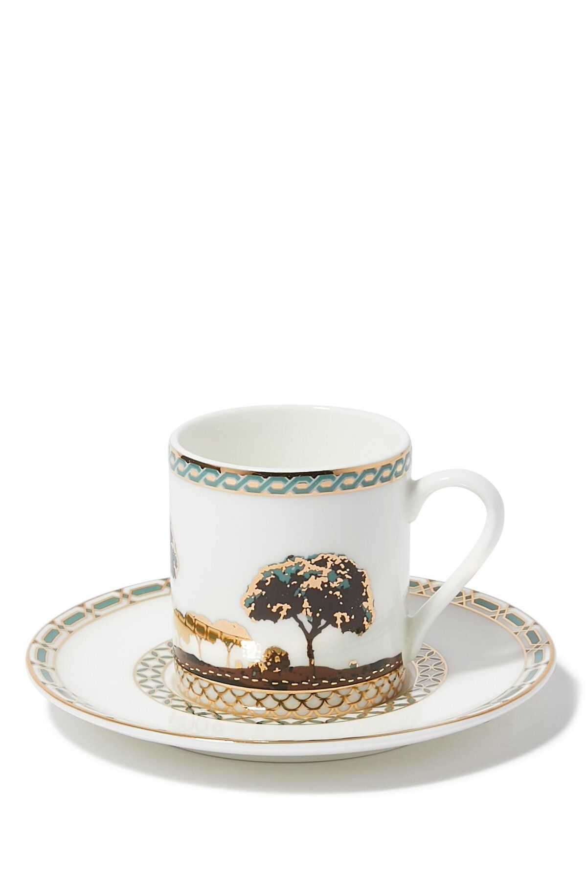 EVA SOLO Espresso Fincanı ve Tabağı, 6'lı Set