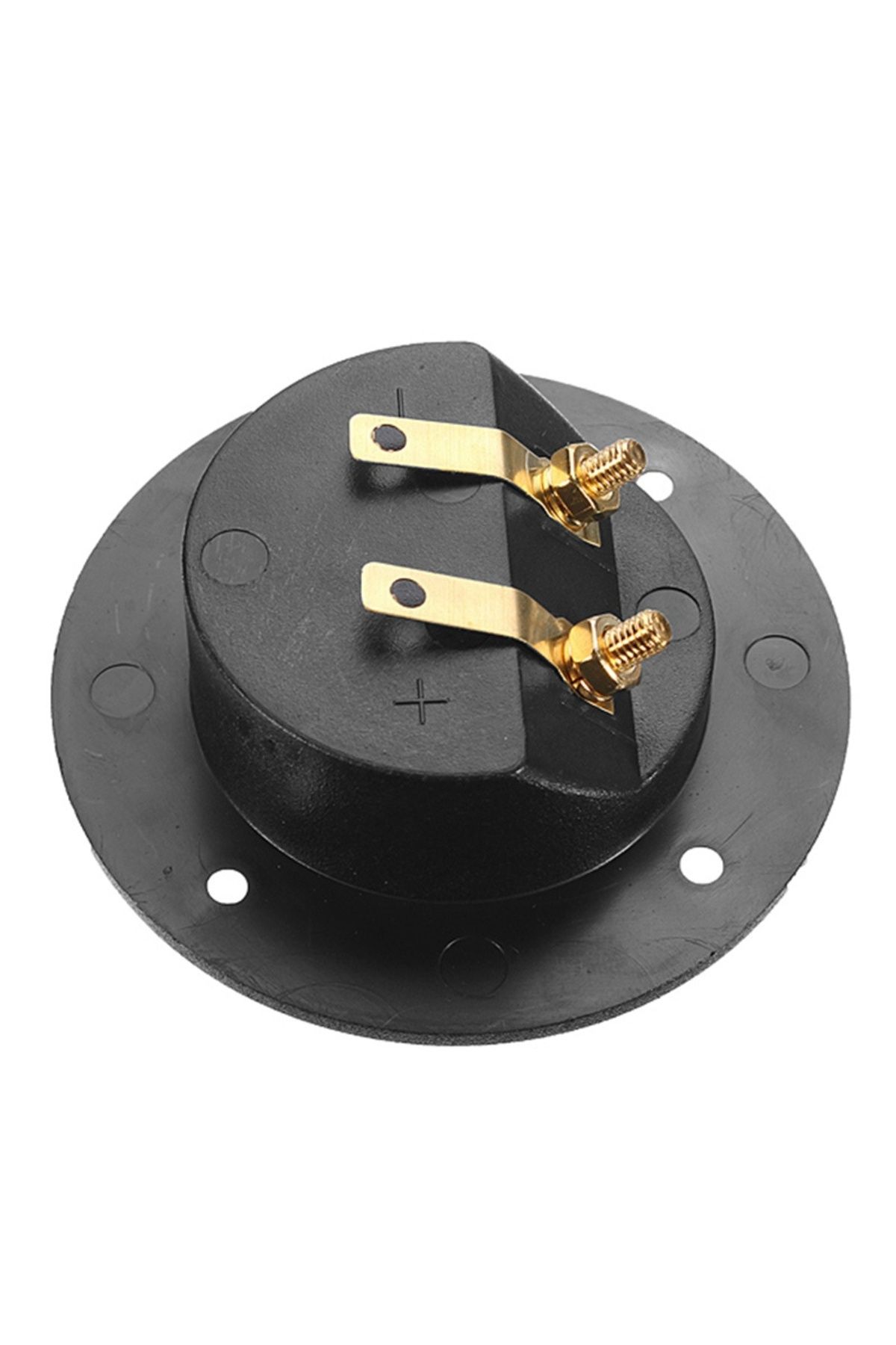 Choice-1pc Car Stereo Speaker Terminal Board Round Double Binding Post Screw Connector Subwoofer Plug 3