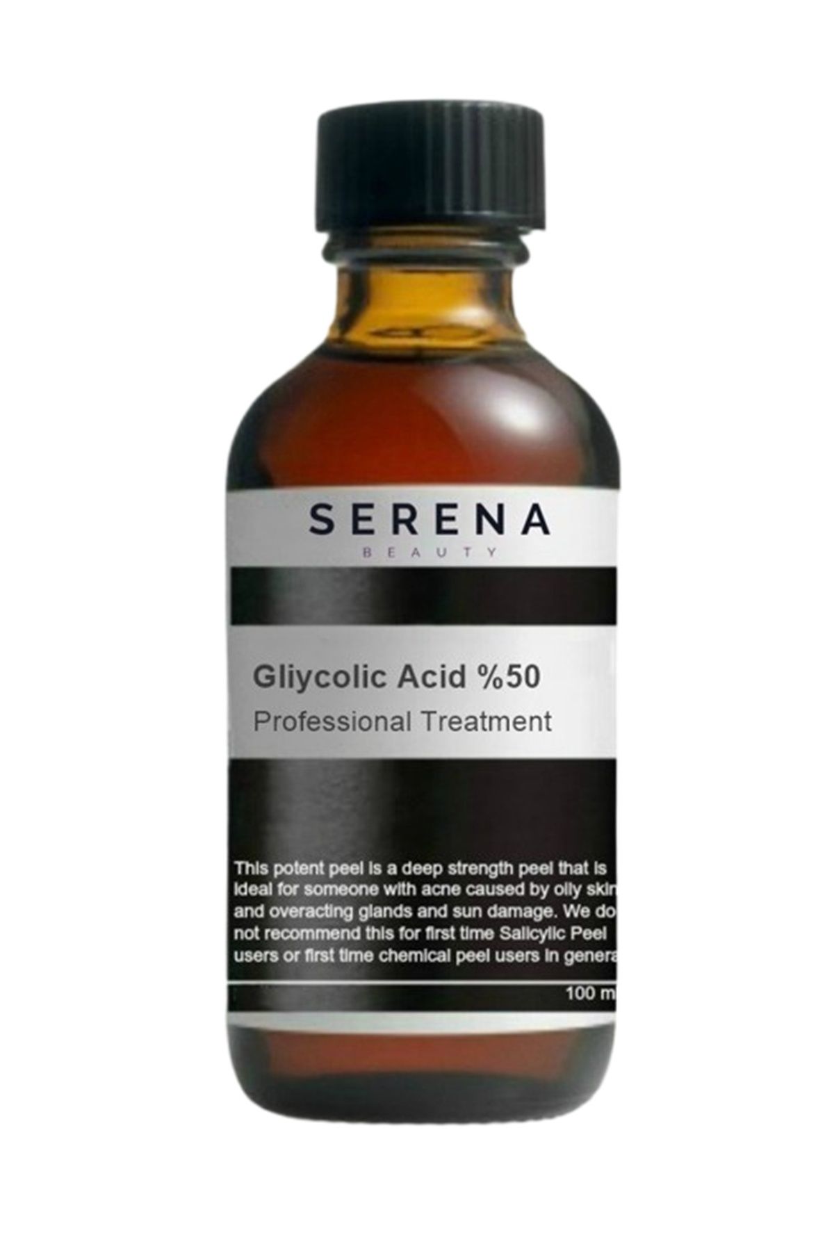 serena beauty Salon Boy Glikolik Asit %50 - Cilt Soyma - 100 ml