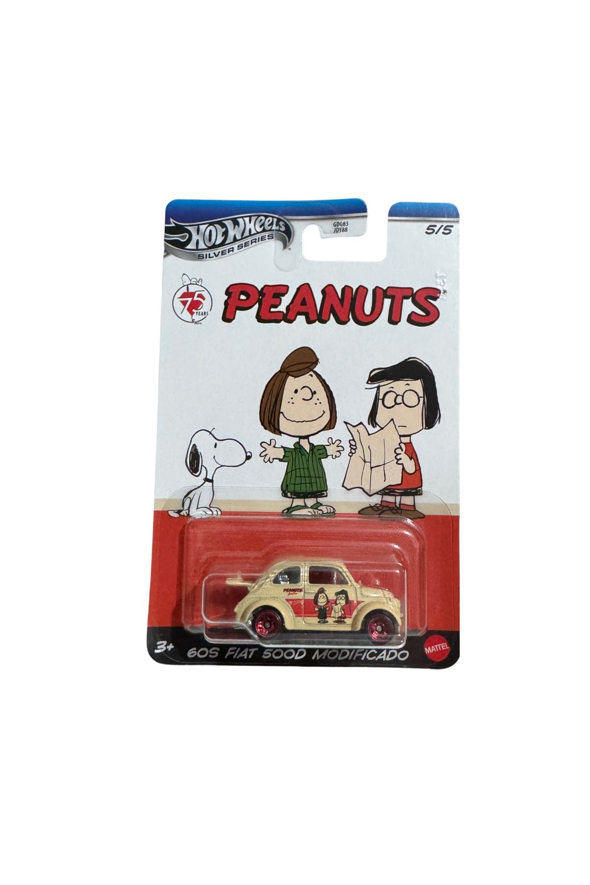 HOT WHEELS Peanuts - Fiat Modificado