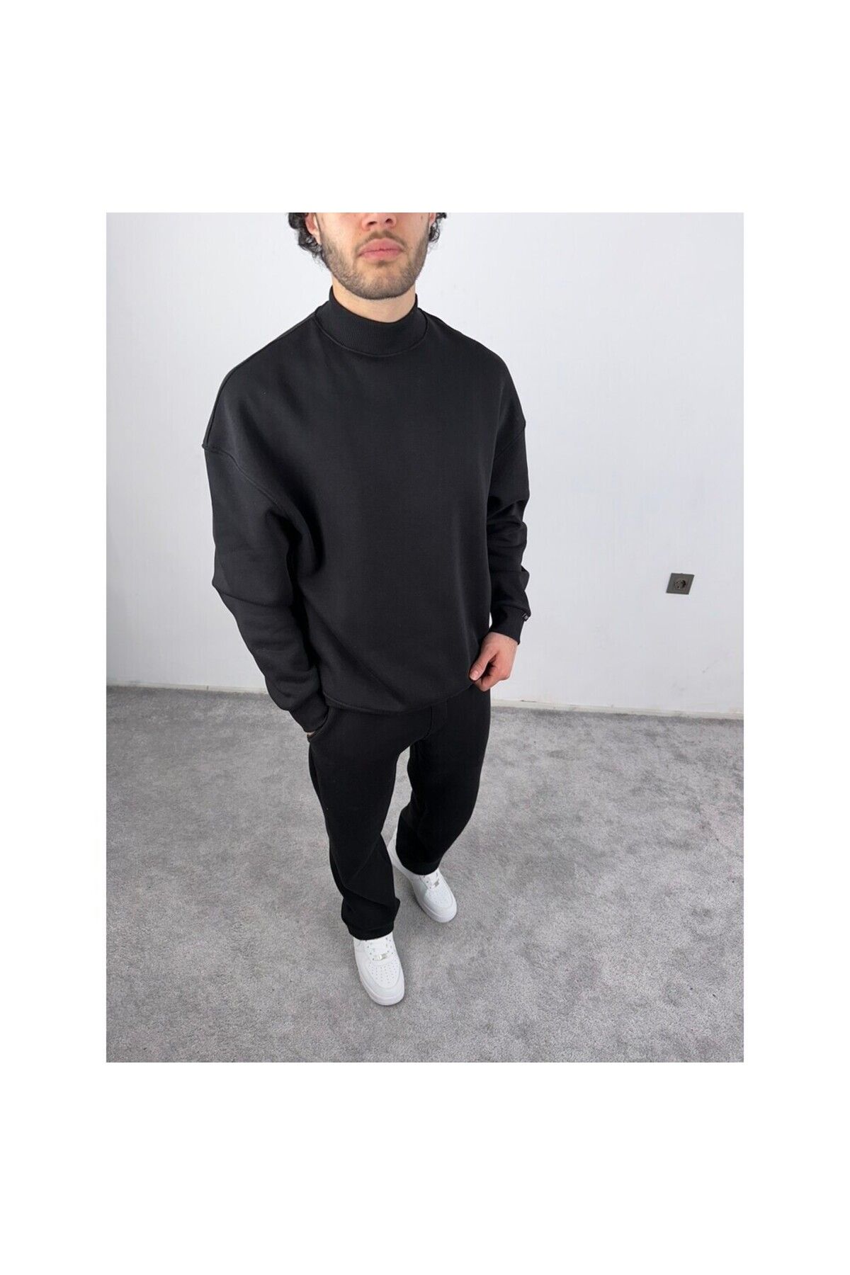 MODA Dik Yaka Oversize Sweatshirt