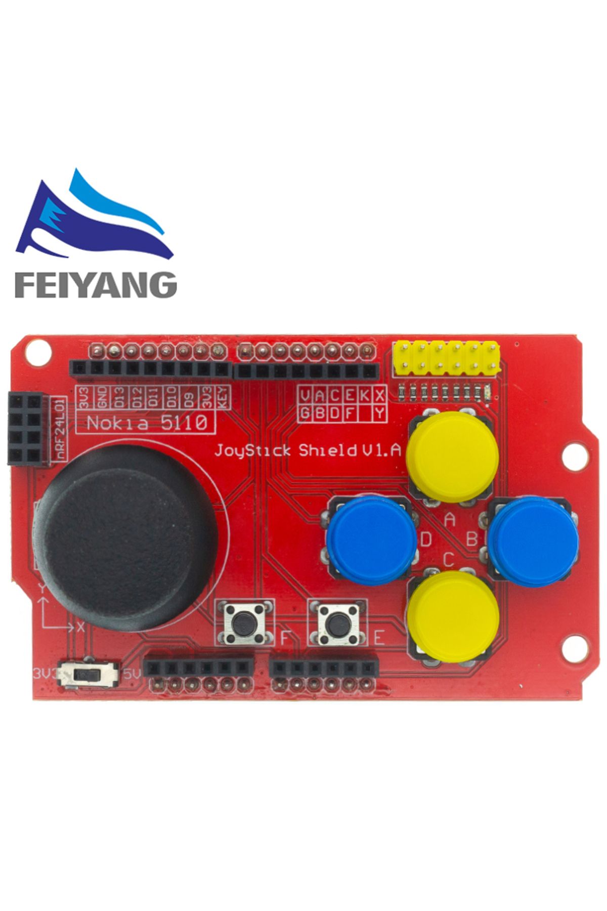 Choice-Joystick Shield For Arduino Expansion Board Analog Keyboard And Mouse Function Diy 8
