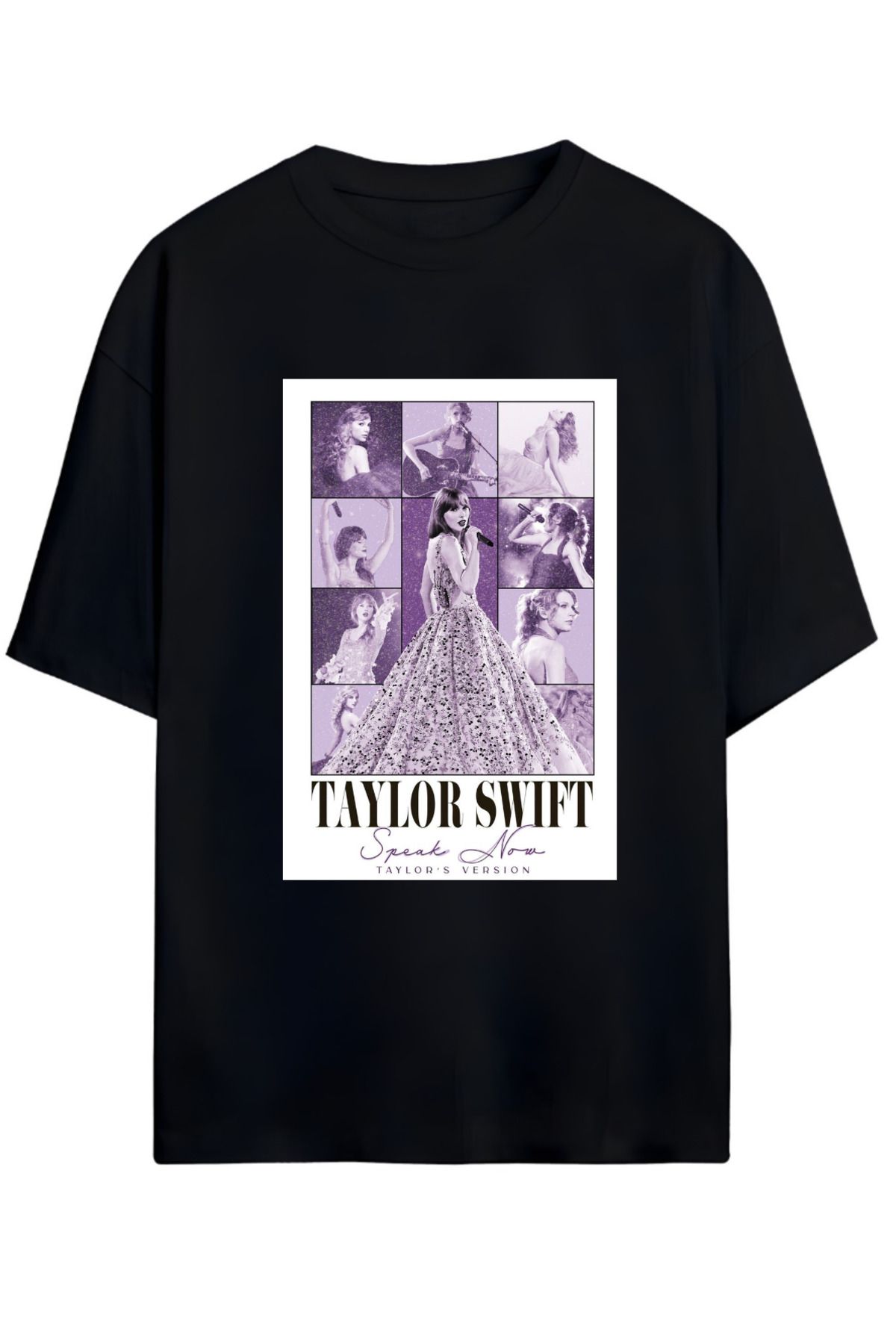 MAGORS TAYLOR SWIFT TASARIMLI UNISEX YENİ SEZON OVERSIZE PAMUKLU  T-SHIRT