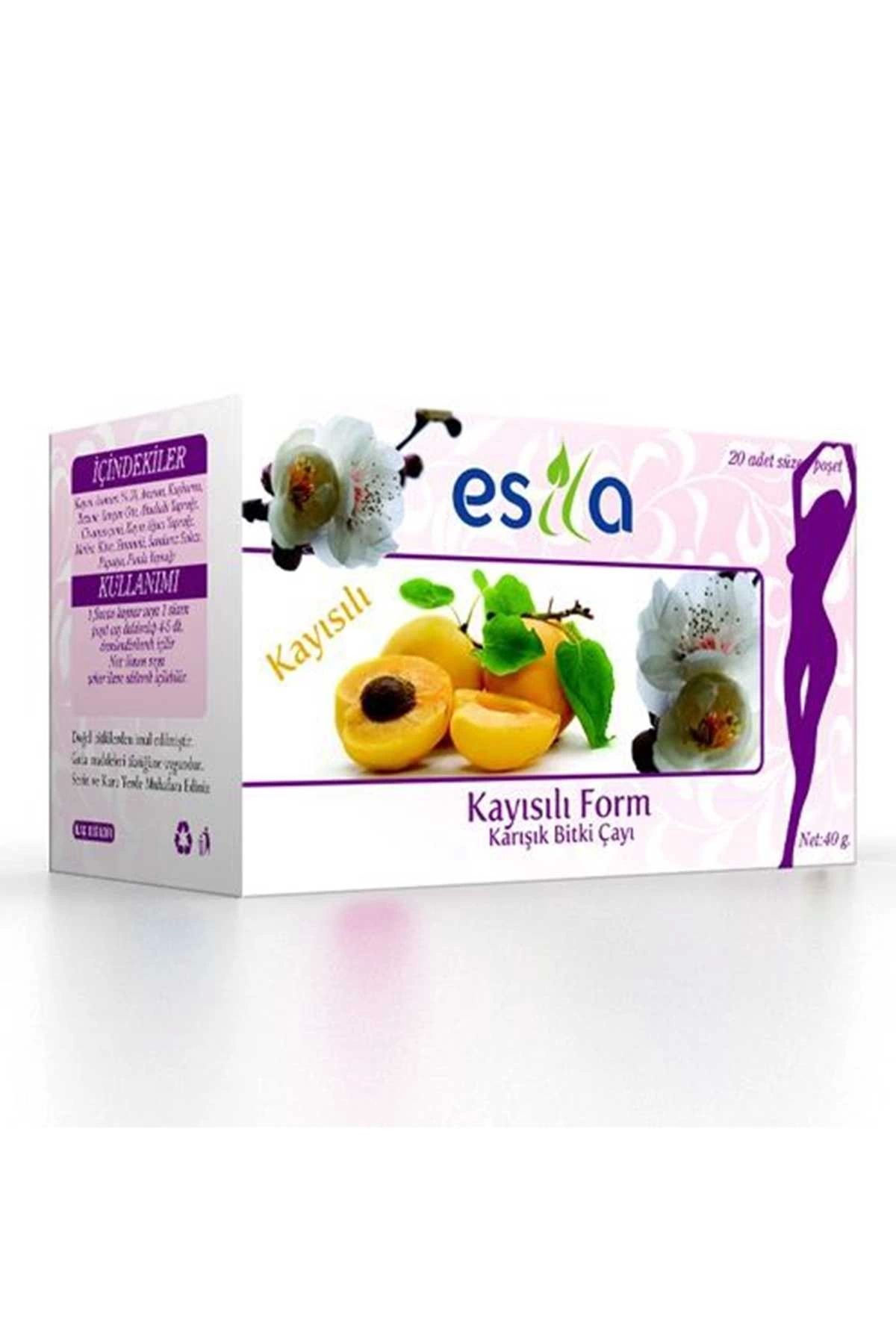 ESİLA Kayısılı Form Çayı 20 Li.