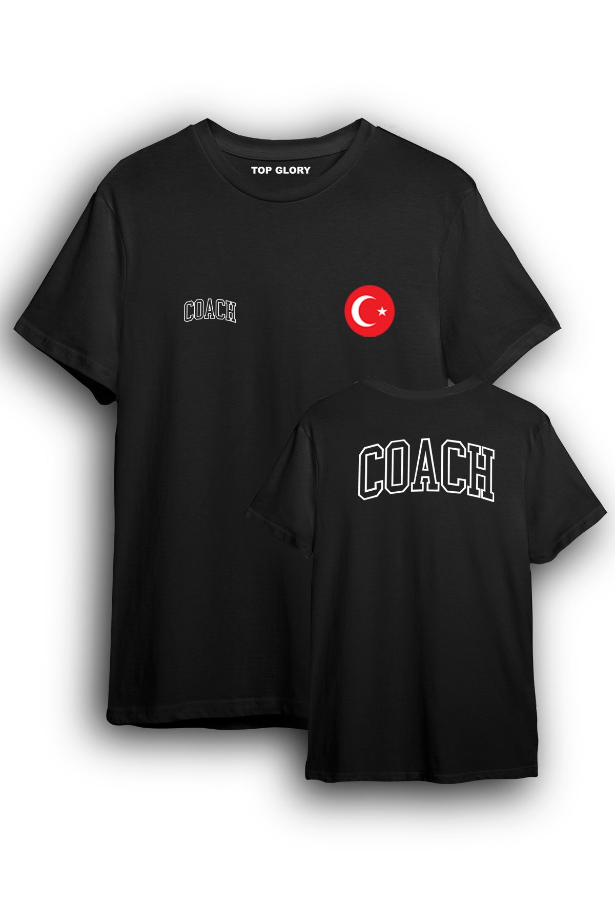 TOP GLORY Coach2 Milli Takım Koç Tişört Coach T-Shirt CCH4002