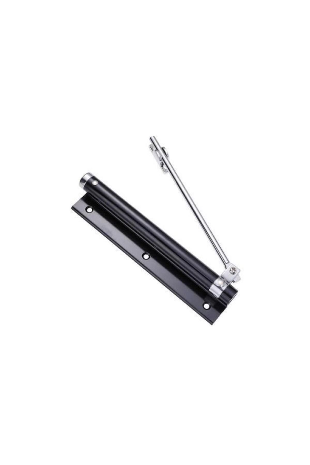 Marelli-Servo Black Black Automatic Door Closer Door Push Spring, Garden Door Closer 1