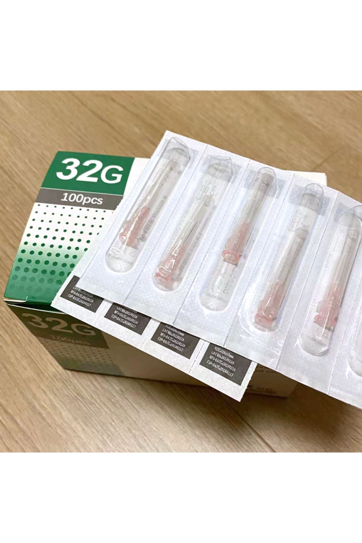 Choice-20pcs Superfine 32G 4mm 13mm Painless Small Needle Irrigator Eyelid Tool Parts For Teeth Disposab... 5