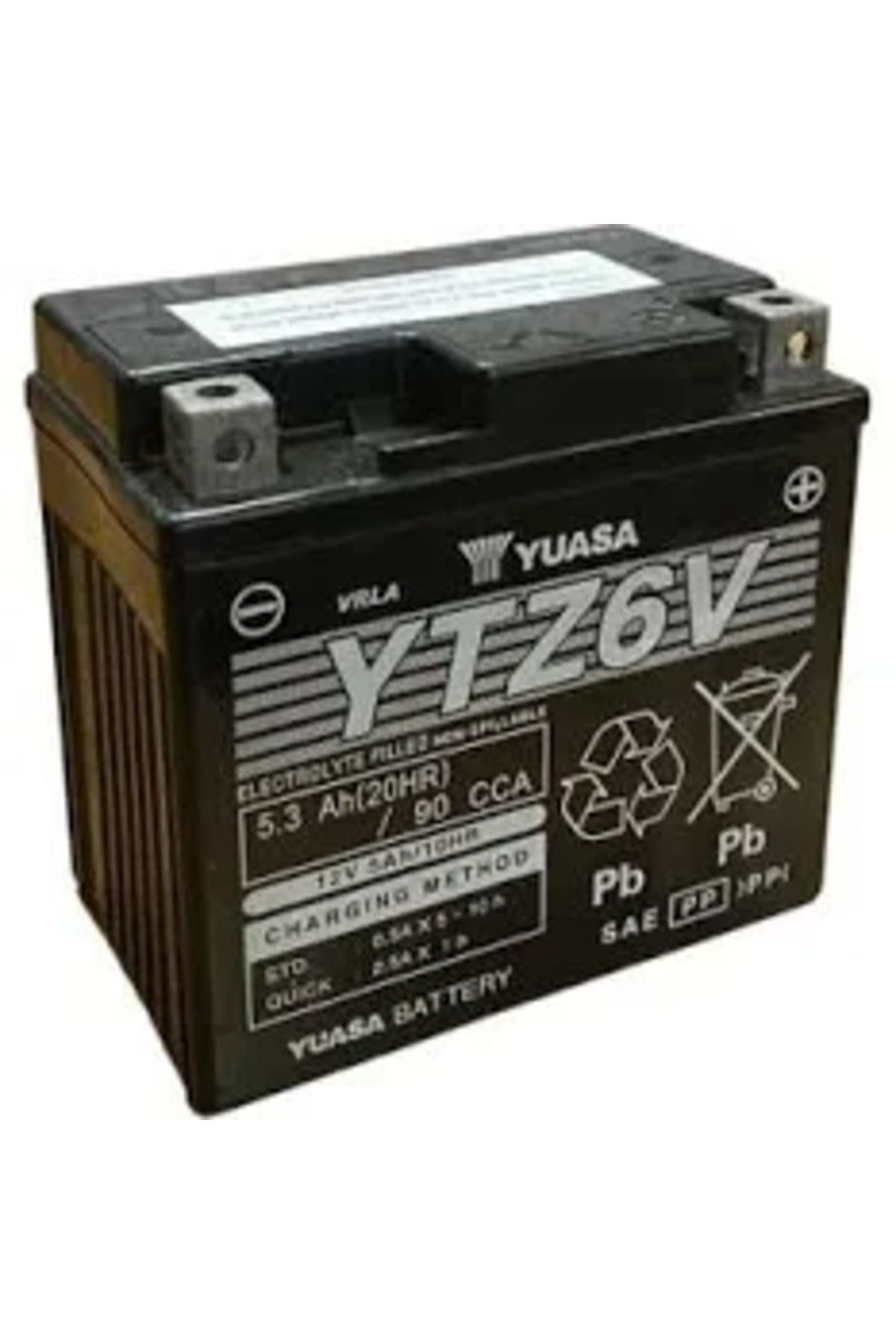 Yuasa AKÜ YTZ6V MOTOSİKLET AKÜSÜ