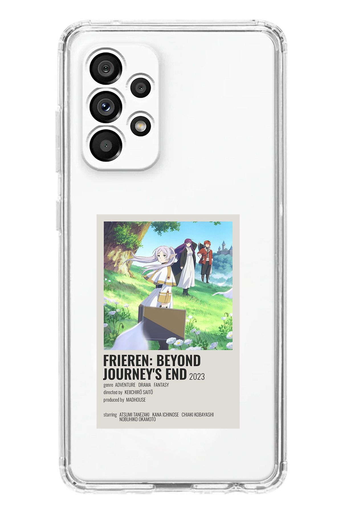 TechTree SAMSUNG Galaxy A23 Uyumlu Frieren: Beyond Journey's End Tasarımlı Şeffaf Silikon Kılıf