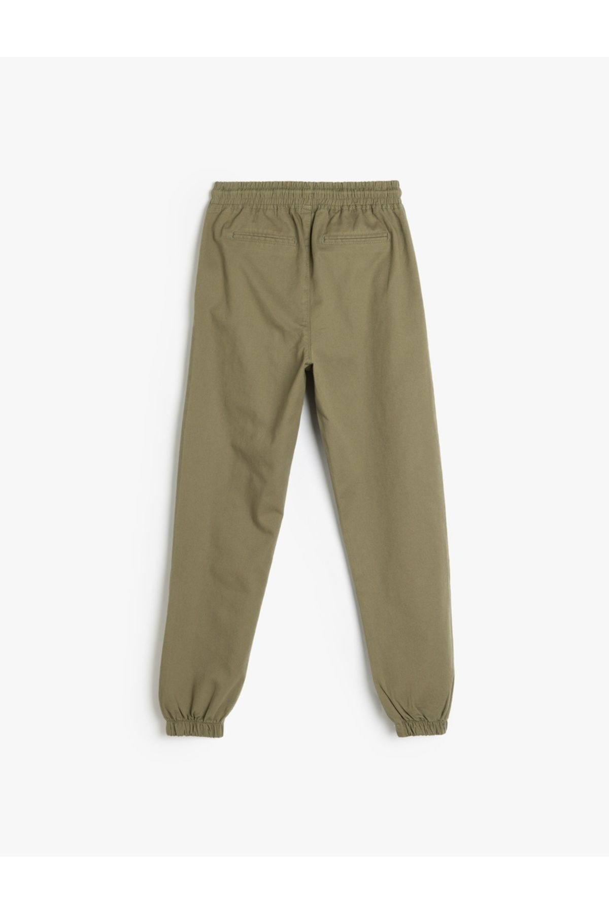 Koton-Pocket Detailed Cotton Green Boy's Sweatpants 5Skb40053Tw 2