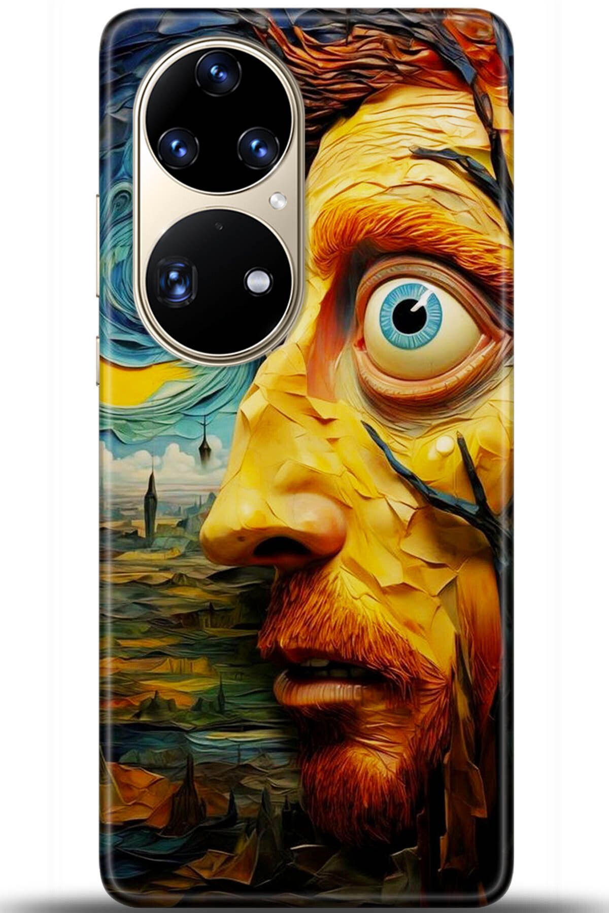 adveksiyon Huawei P50 Pro Kılıf HD Baskılı Kılıf - Keep Following  5714