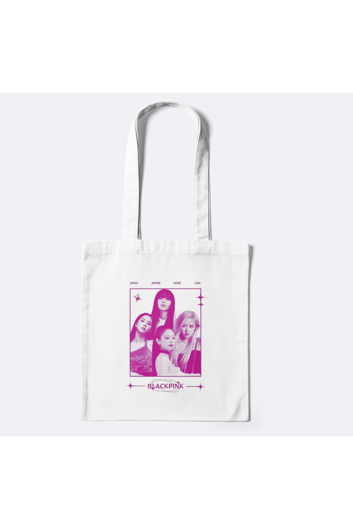 redame Blackpink Kpop Y2K Retro Bez Çanta Tote Bag