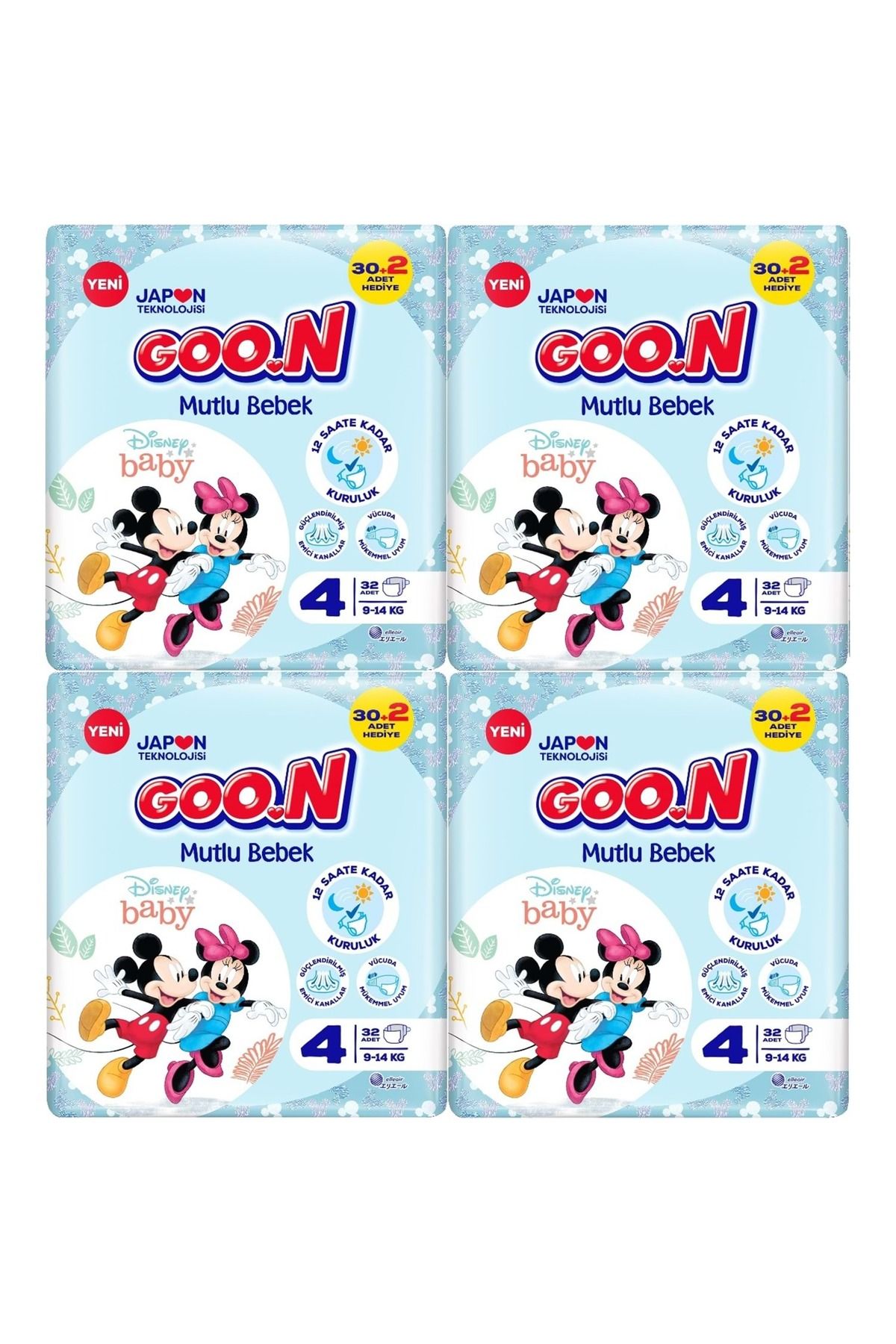 Goo.n Goon Mb tape 4 jum (144 adet 9-14kg)