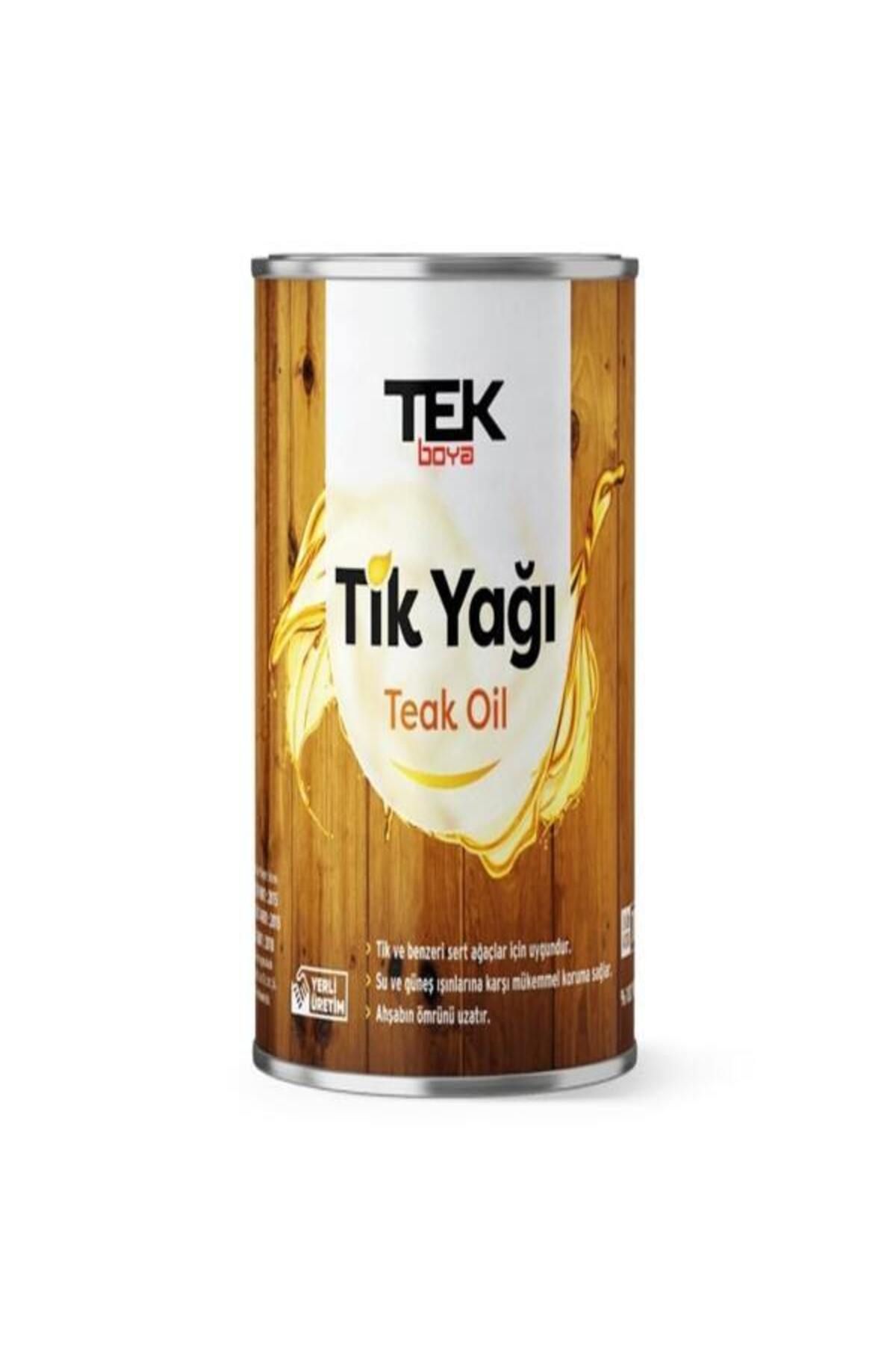 TEK BOYA Tik yağı (teak oil) 0.75 lt