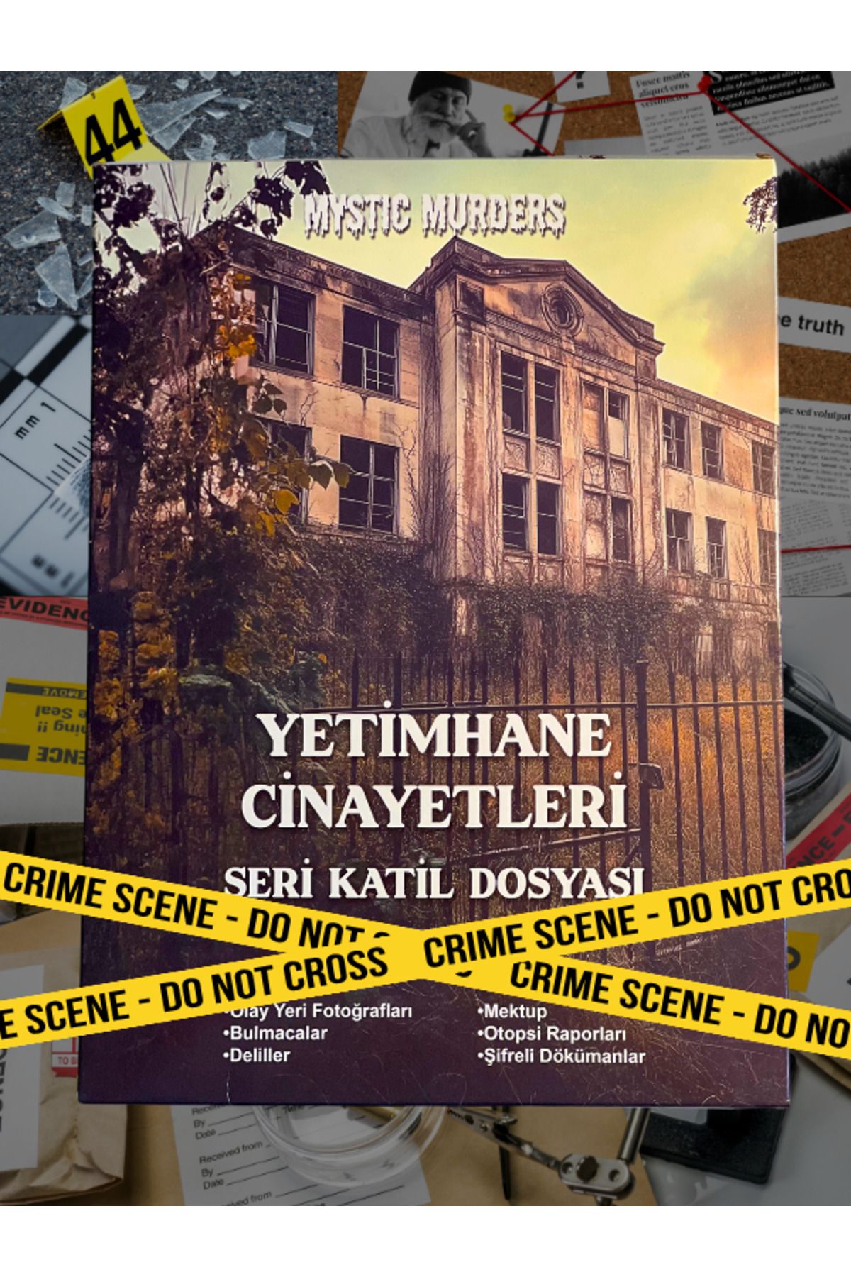 Mystic Murders Yetimhane Cinayetleri Dedektiflik Dava Dosyası Oyunu