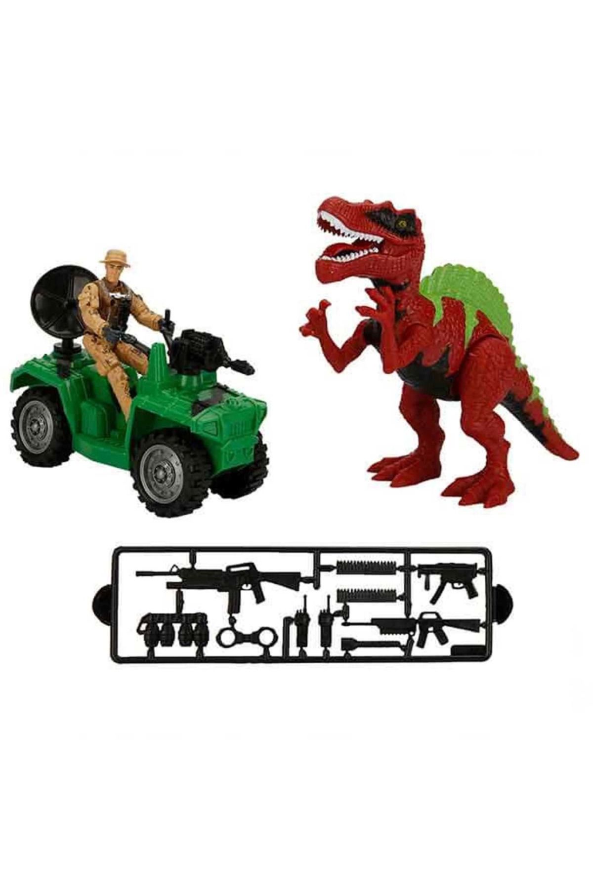 robotrend Çocuk Dinosaurs Dinozor Yakalayıcı Oyun Seti 13 Parça