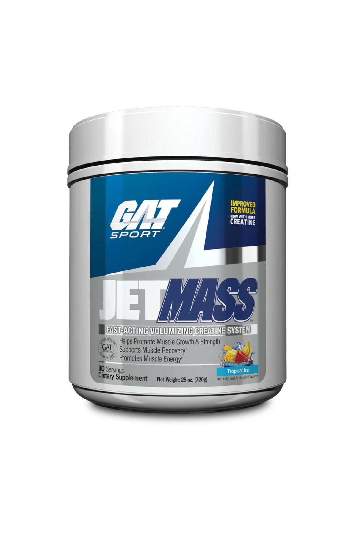 GAT JETMASS Creatine + Glutamine + Arginine + Eaa Amino Complex System 708 Gram - USA ABD MENŞEİ