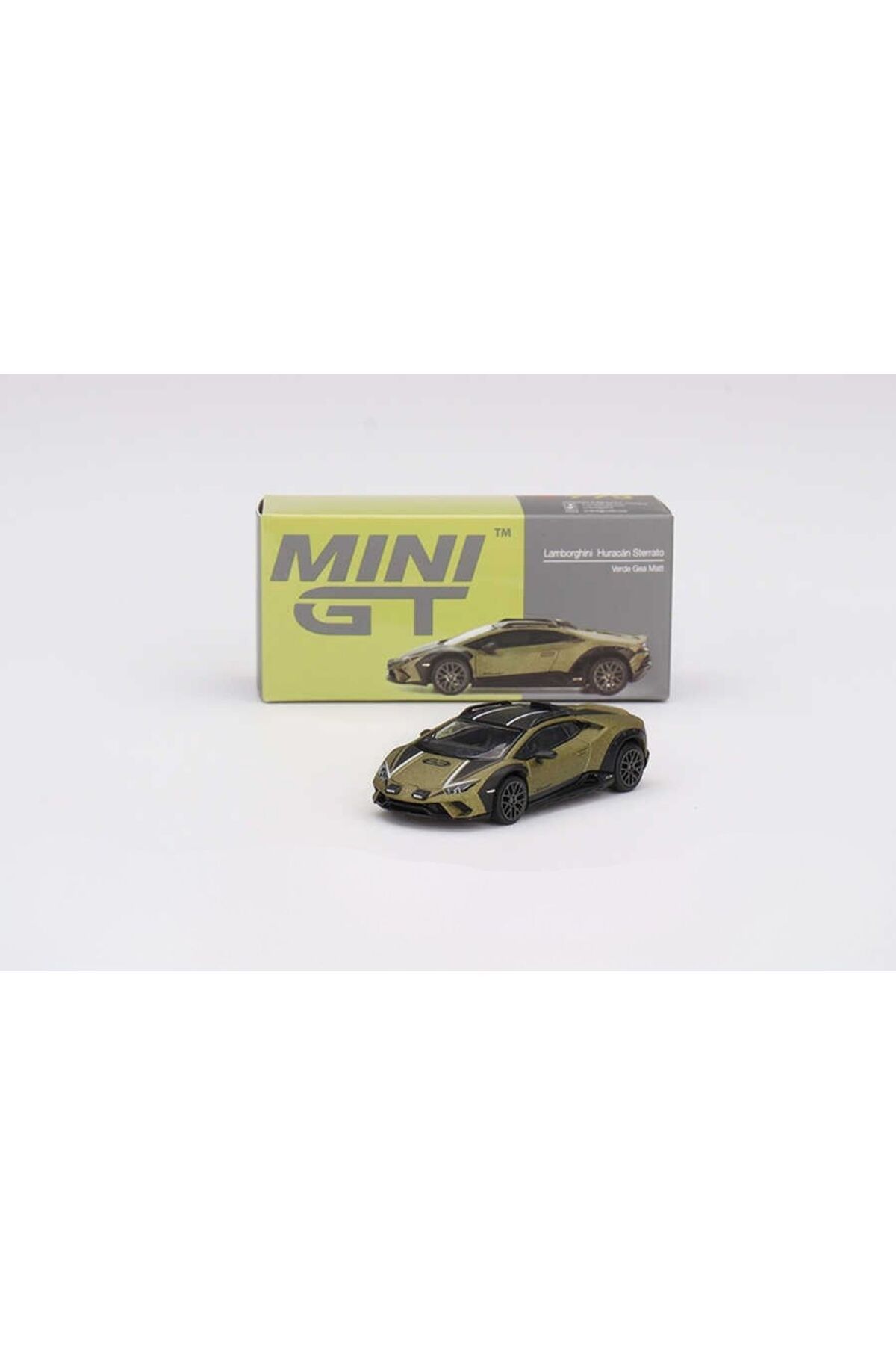 mini gt 1/64 Lamborghini Huracán Sterrato Verde Gea Matt MGT00779