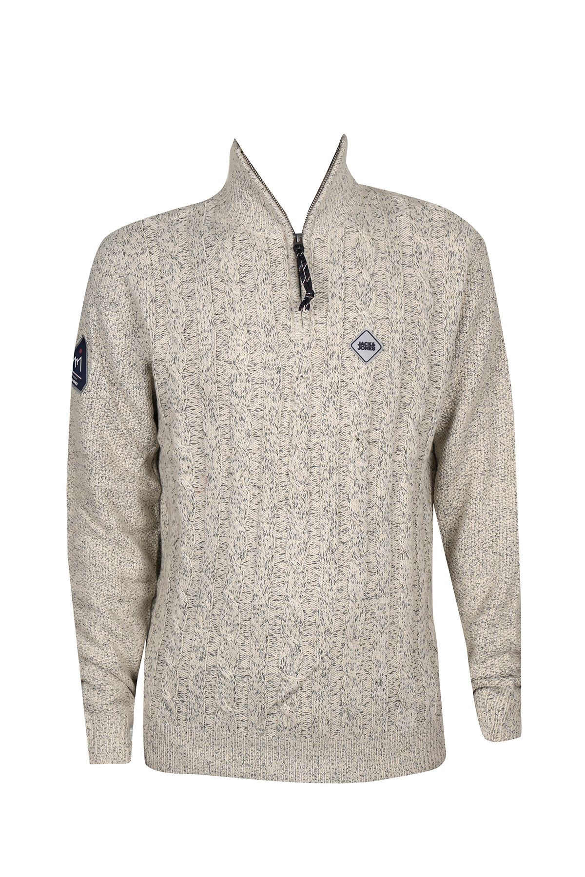 Jack & Jones ERKEK SWEATSHIRT 12158009-SILVER