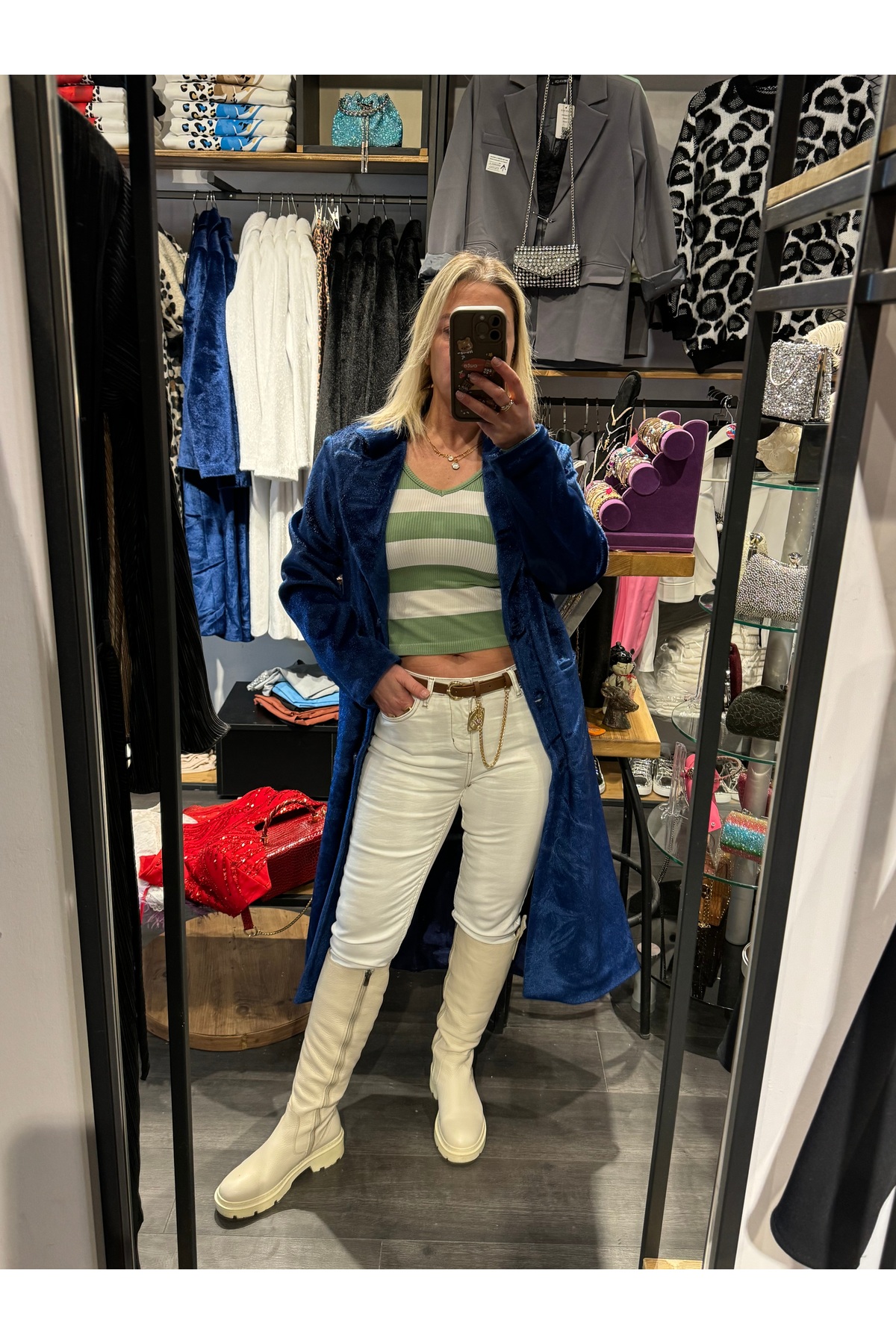 SELVİLERBUTİK  TAY TÜYÜ PALTO - Görsel 3