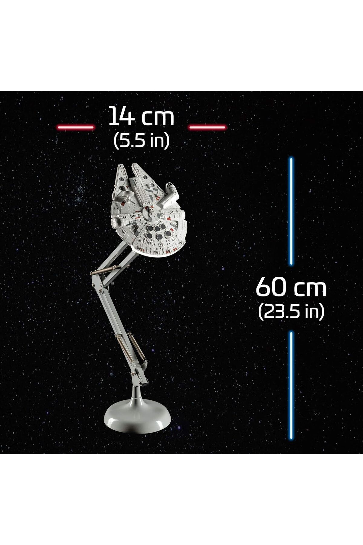 Paladone Millennium Falcon Pozlanabilir Masa Lambası - STAR WARS MILLENNIUM FALCON POSABLE DESK LIGHT