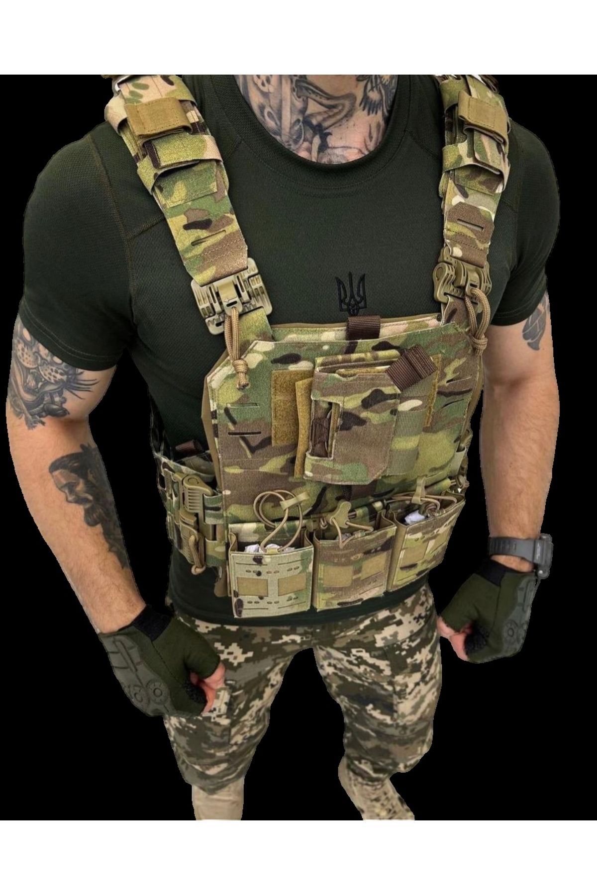Astüm Askeri Malzeme-Military Assault Vest with Multicam Pattern 2