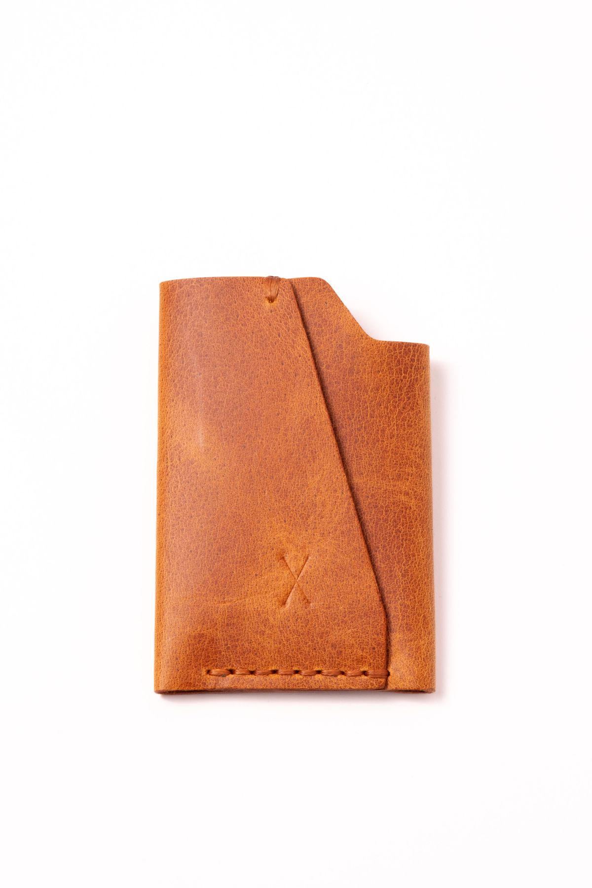 minimal X design-Minimal X Urban Card Holder - Real Leather Handmade - Minimal, Stylish, Practical 4