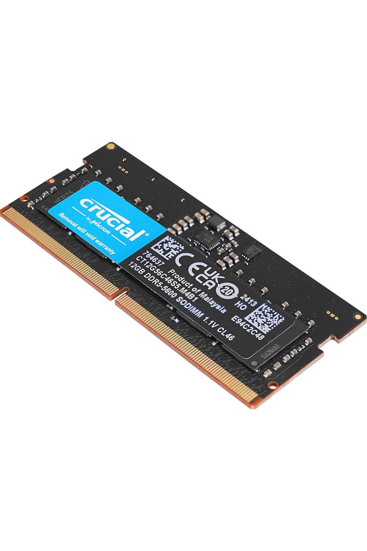 Crucial NTB 12GB 5600Mhz DDR5 CT12G56C46S5