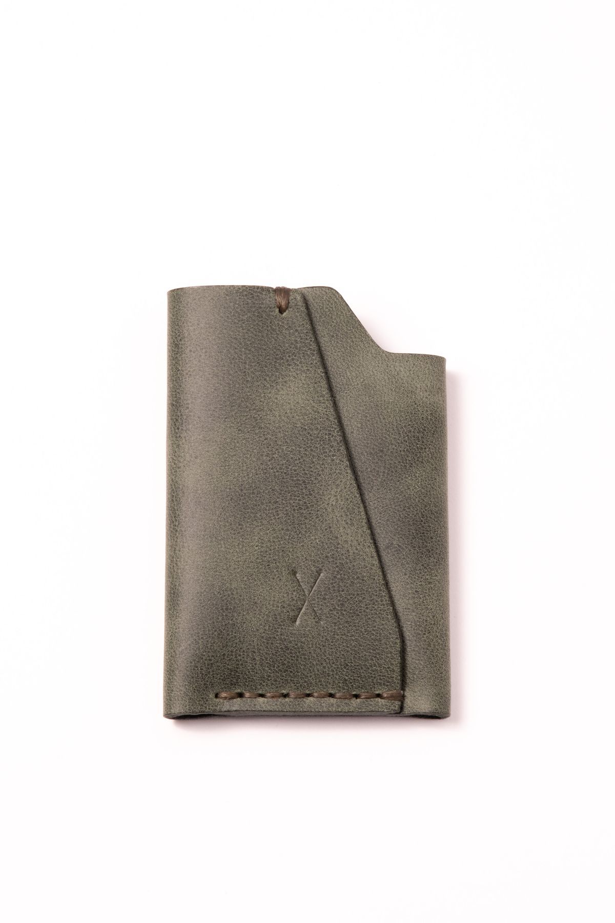 minimal X design-Minimal X Urban Card Holder - Real Leather Handmade - Minimal, Stylish, Practical 4