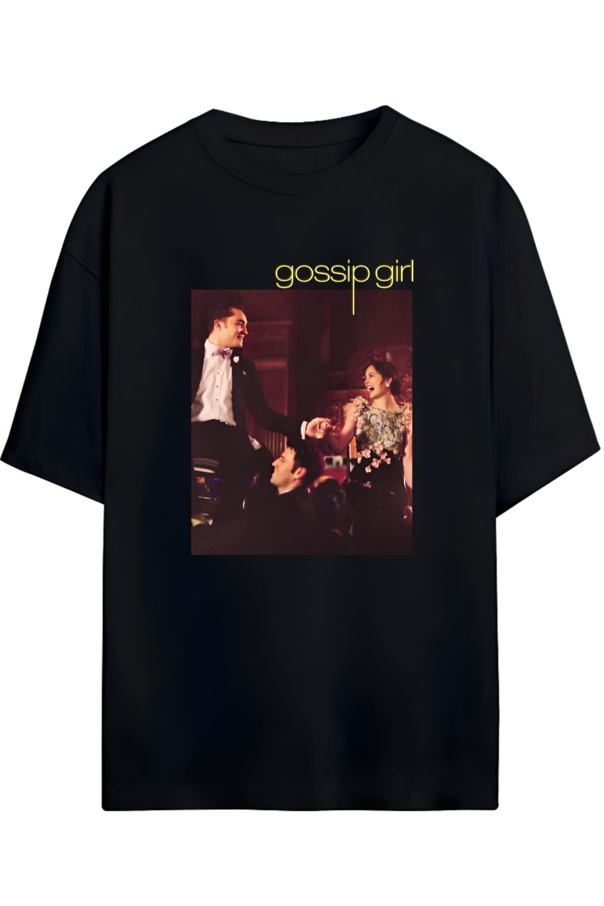 MAGORS GOSSIP GIRL DİZİ  YÜKSEK BASKI KALİTELİ UNISEX YENİ SEZON OVERSIZE PAMUKLU  T-SHIRT