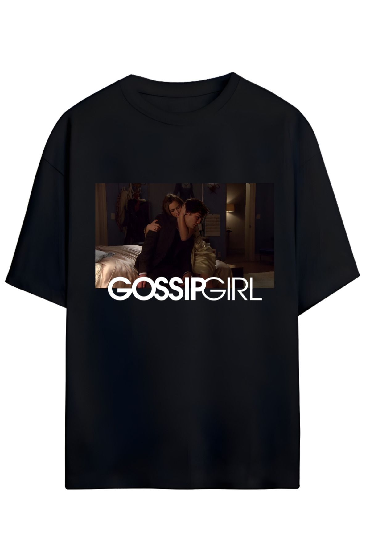 MAGORS GOSSIP GIRL DİZİ  YÜKSEK BASKI KALİTELİ UNISEX YENİ SEZON OVERSIZE PAMUKLU  T-SHIRT