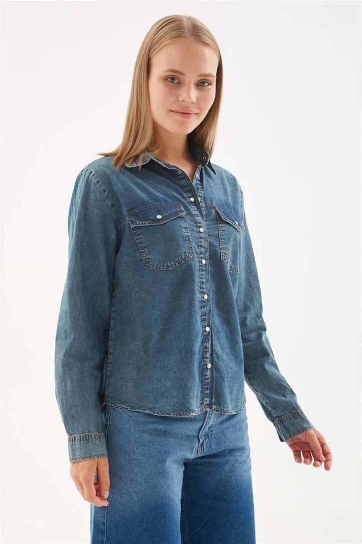 Fashion Friends-Blue Denim Shirt 3