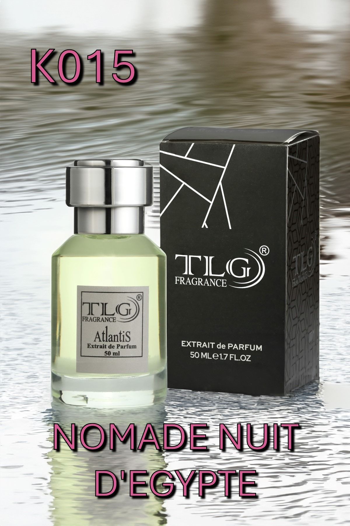 TLG K015 TLG Nomade Nuit D'Egypte Extrait Kadın Parfümü, 50 ml